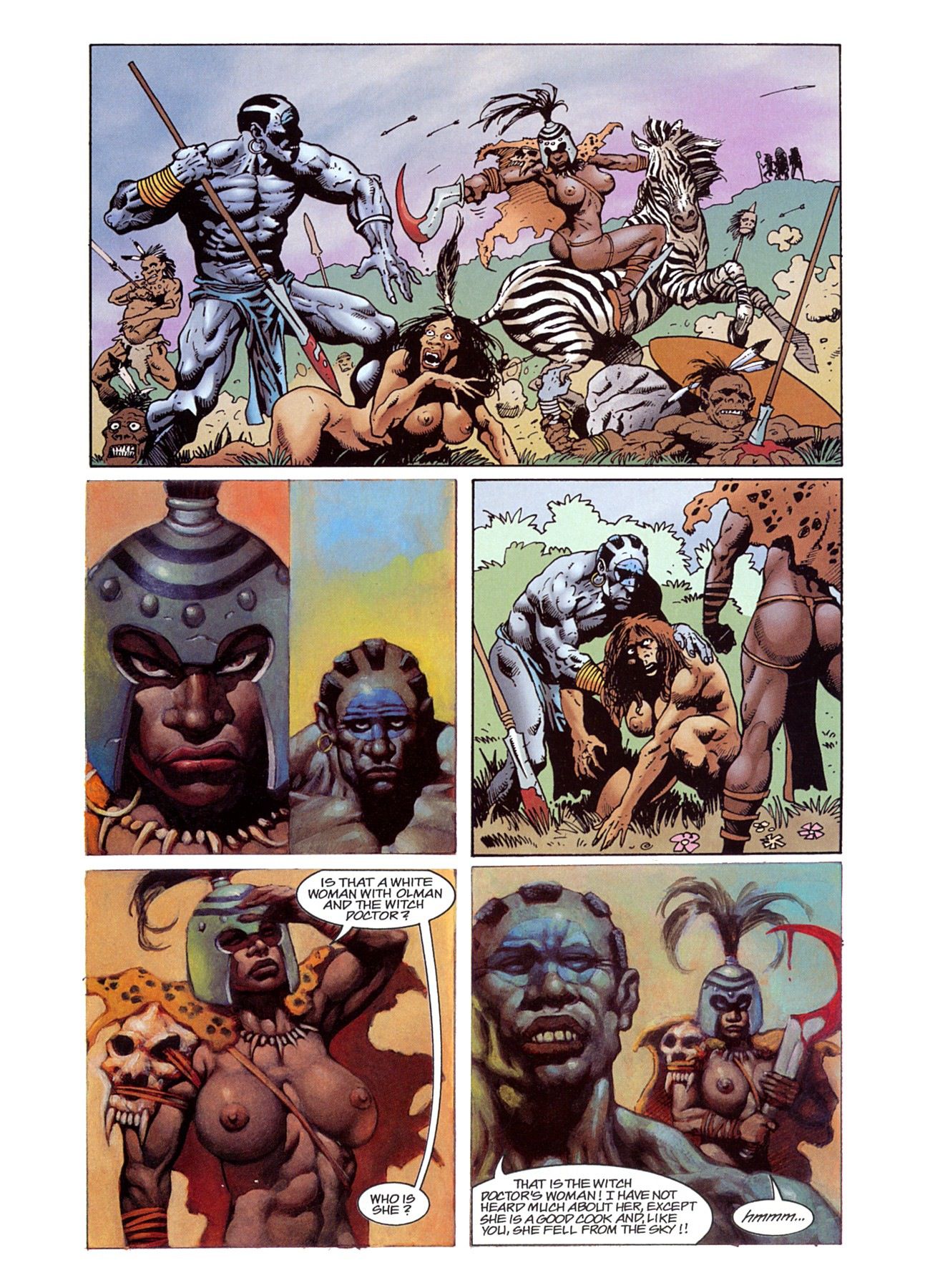 Libby + Latischa In The Lost World [Alex Horley , Arthur Suydam] - Chapter — Page 99