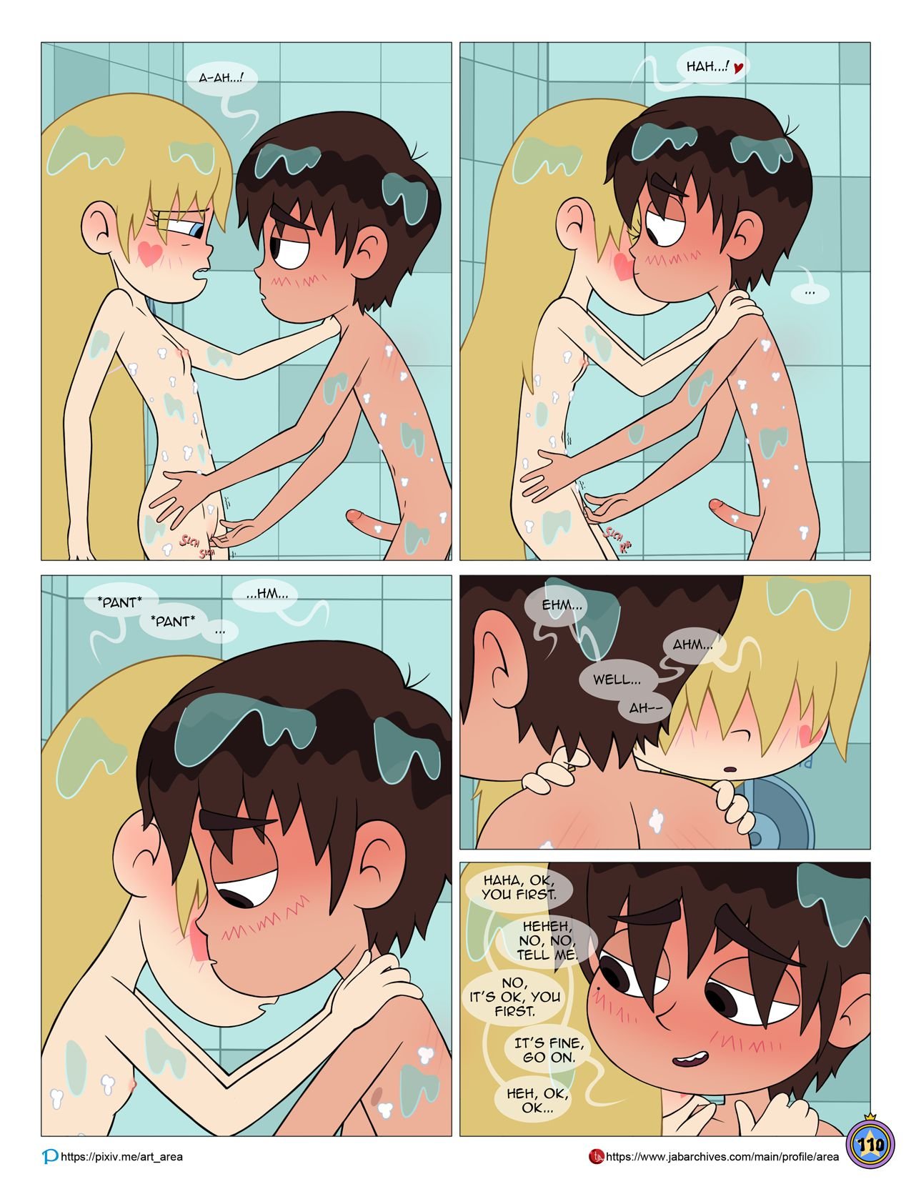 Between Friends (Star VS. The Forces Of Evil) [Area] - Chapter 1 — Page 112