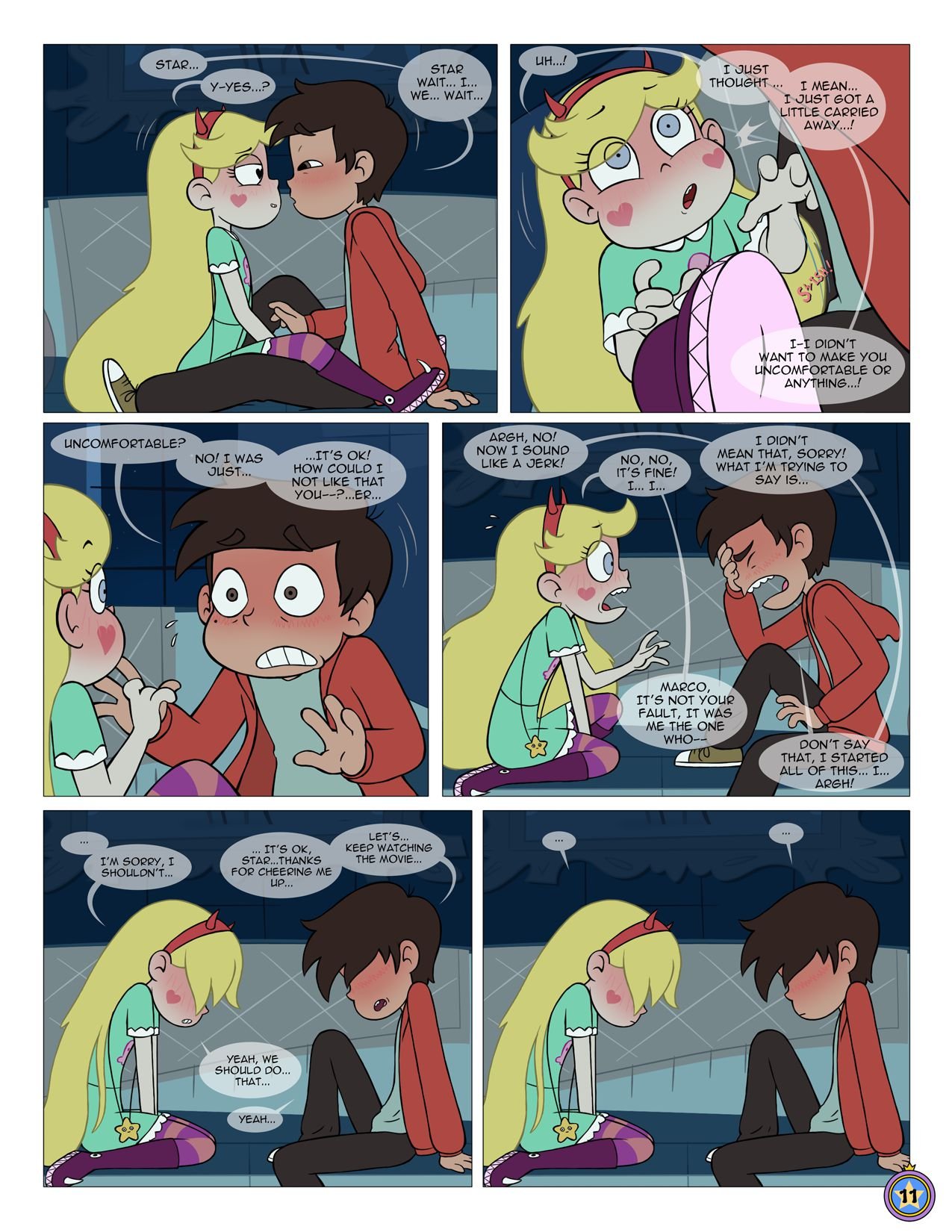 Between Friends (Star VS. The Forces Of Evil) [Area] - Chapter 1 — Page 12