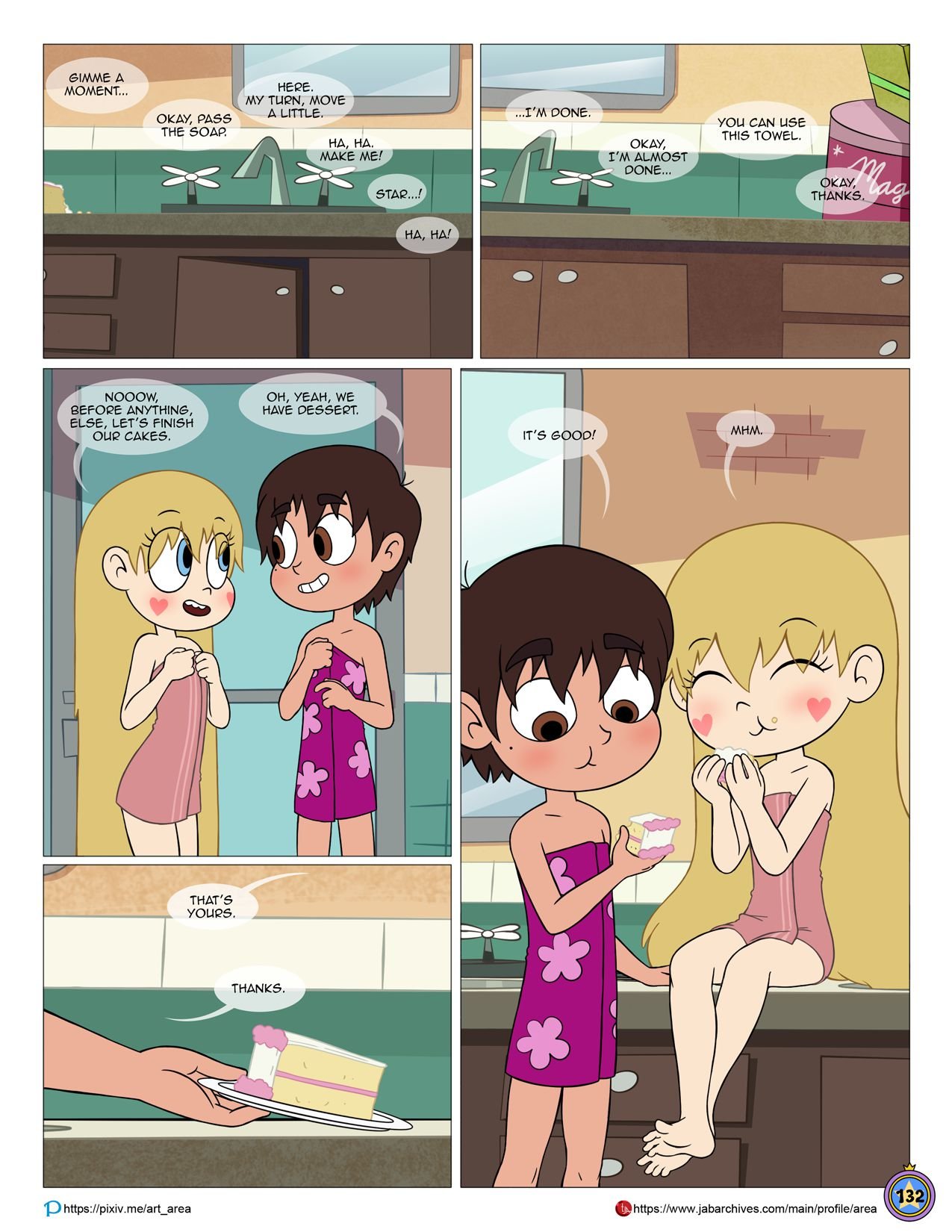 Between Friends (Star VS. The Forces Of Evil) [Area] - Chapter 1 — Page 134