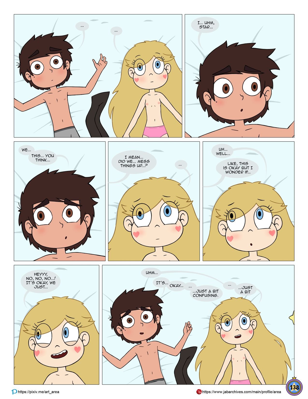 Between Friends (Star VS. The Forces Of Evil) [Area] - Chapter 1 — Page 140