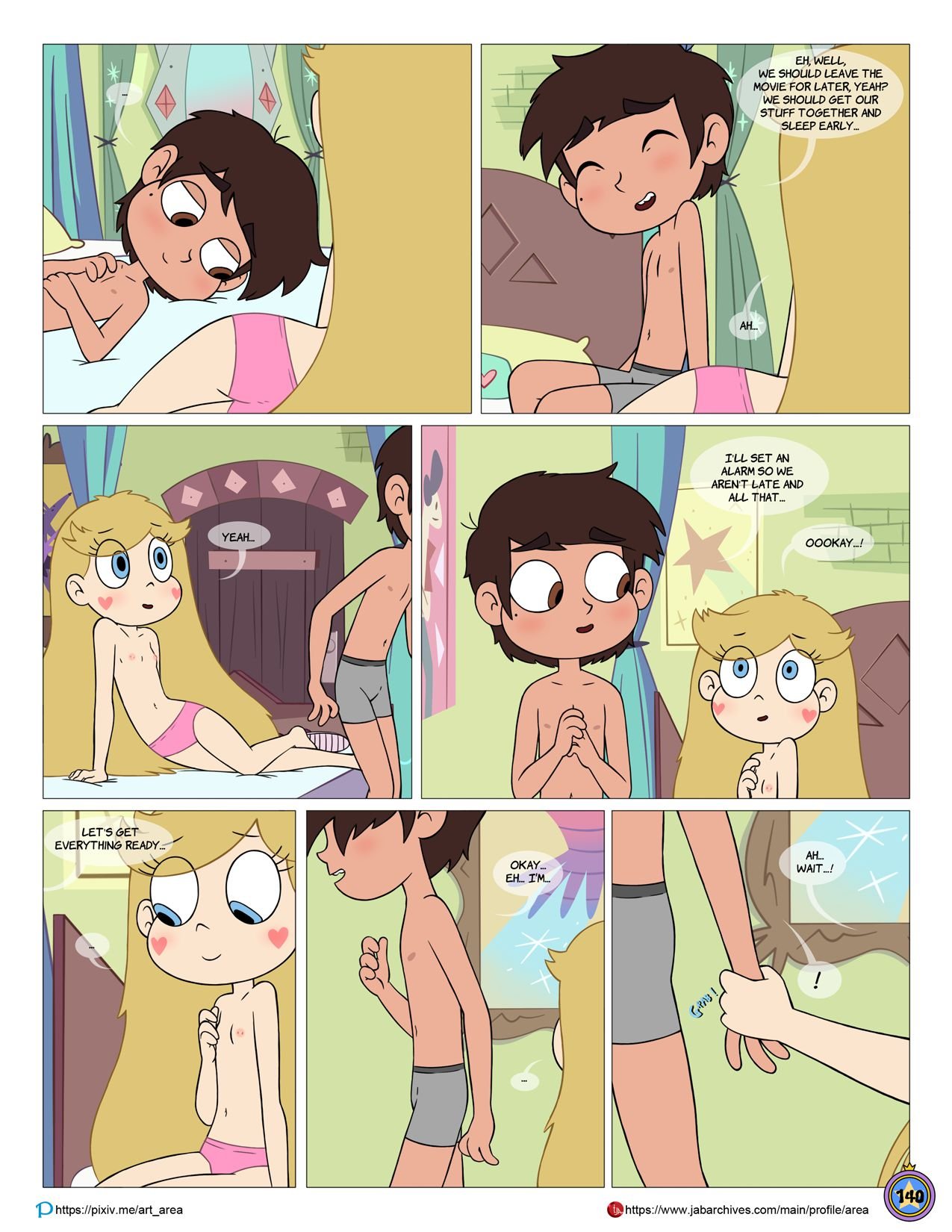 Between Friends (Star VS. The Forces Of Evil) [Area] - Chapter 1 — Page 142