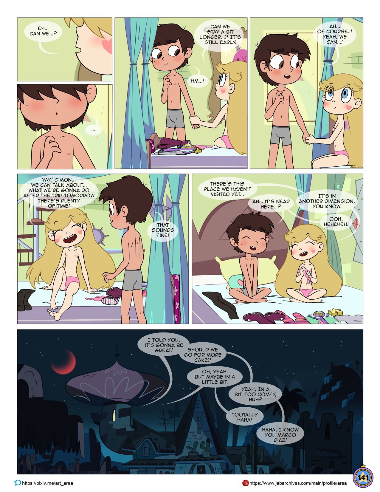 Between Friends (Star VS. The Forces Of Evil) [Area] - Chapter 1 — Page 143