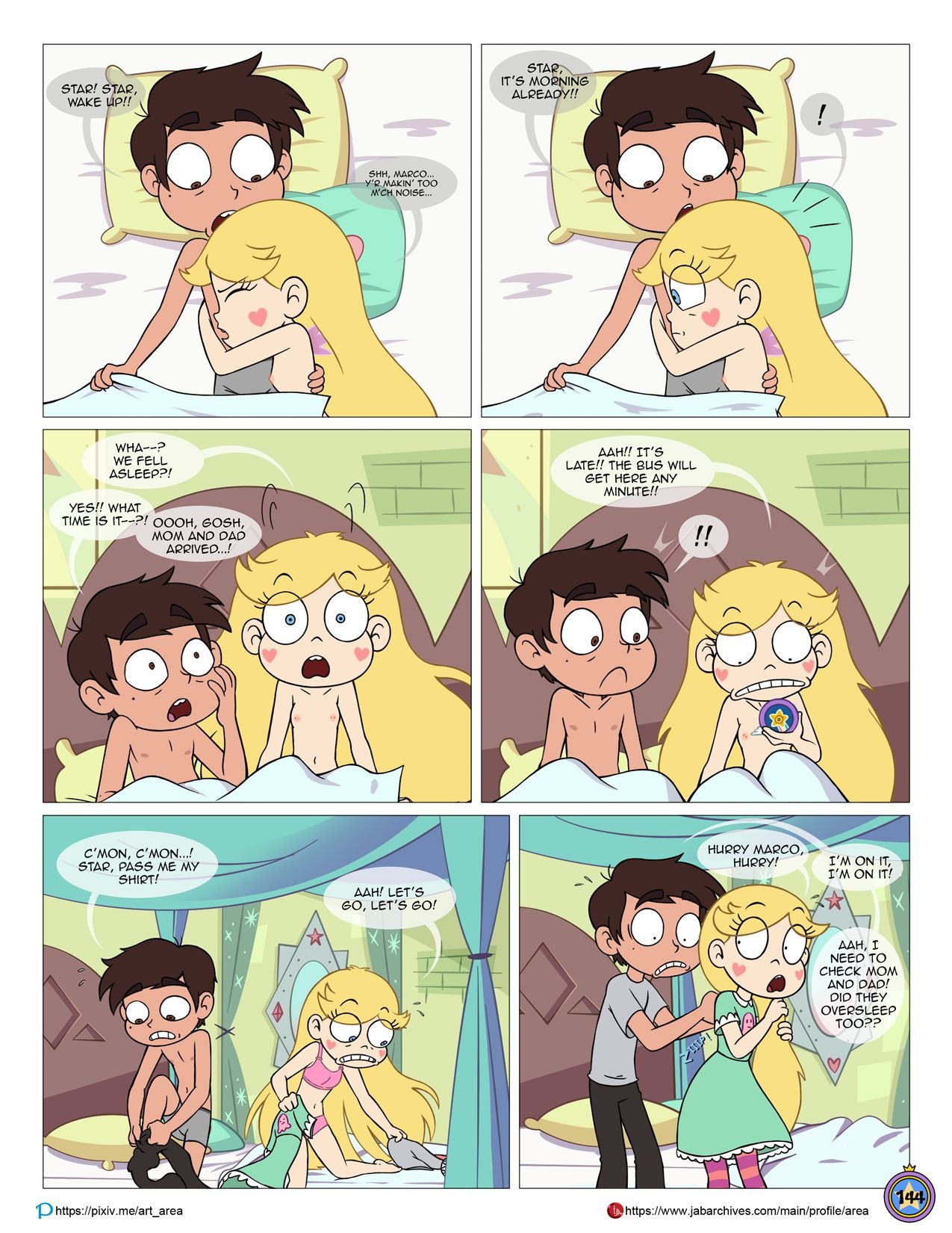 Between Friends (Star VS. The Forces Of Evil) [Area] - Chapter 1 — Page 146