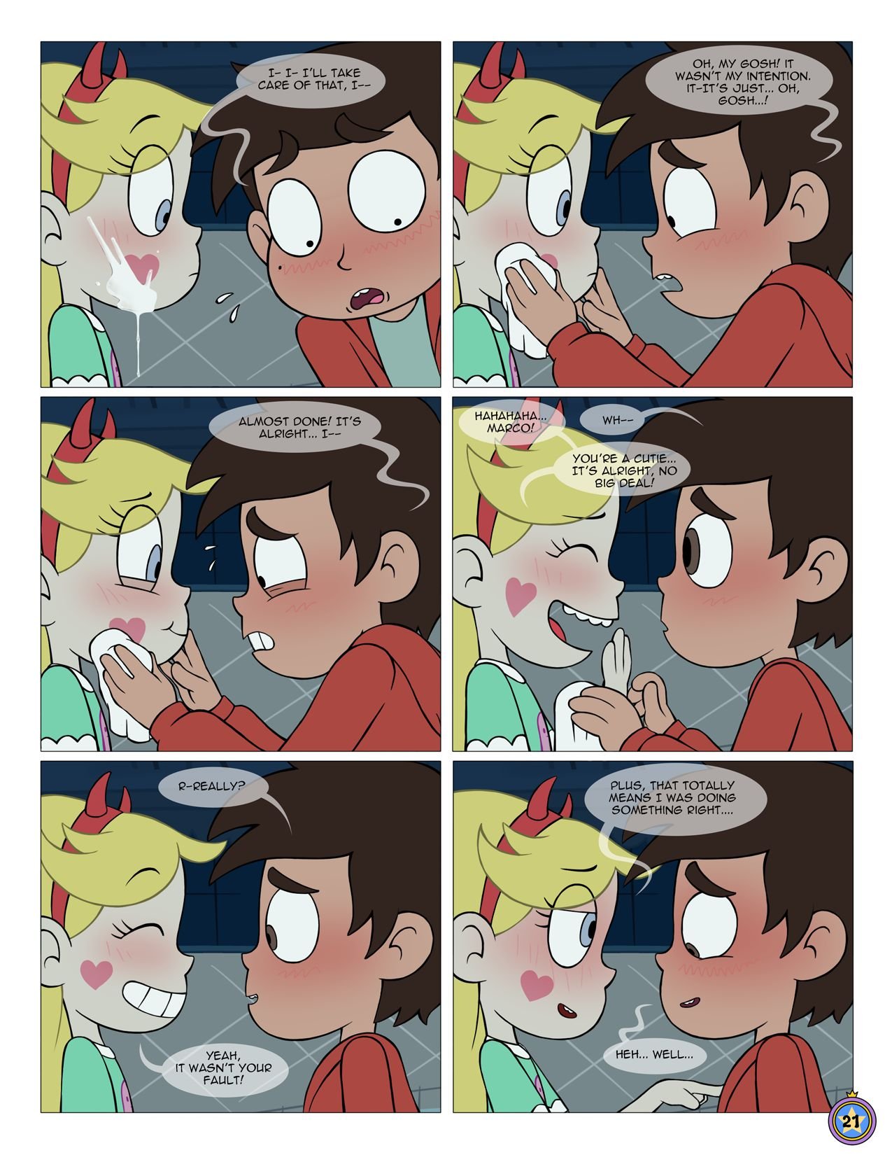 Between Friends (Star VS. The Forces Of Evil) [Area] - Chapter 1 — Page 22