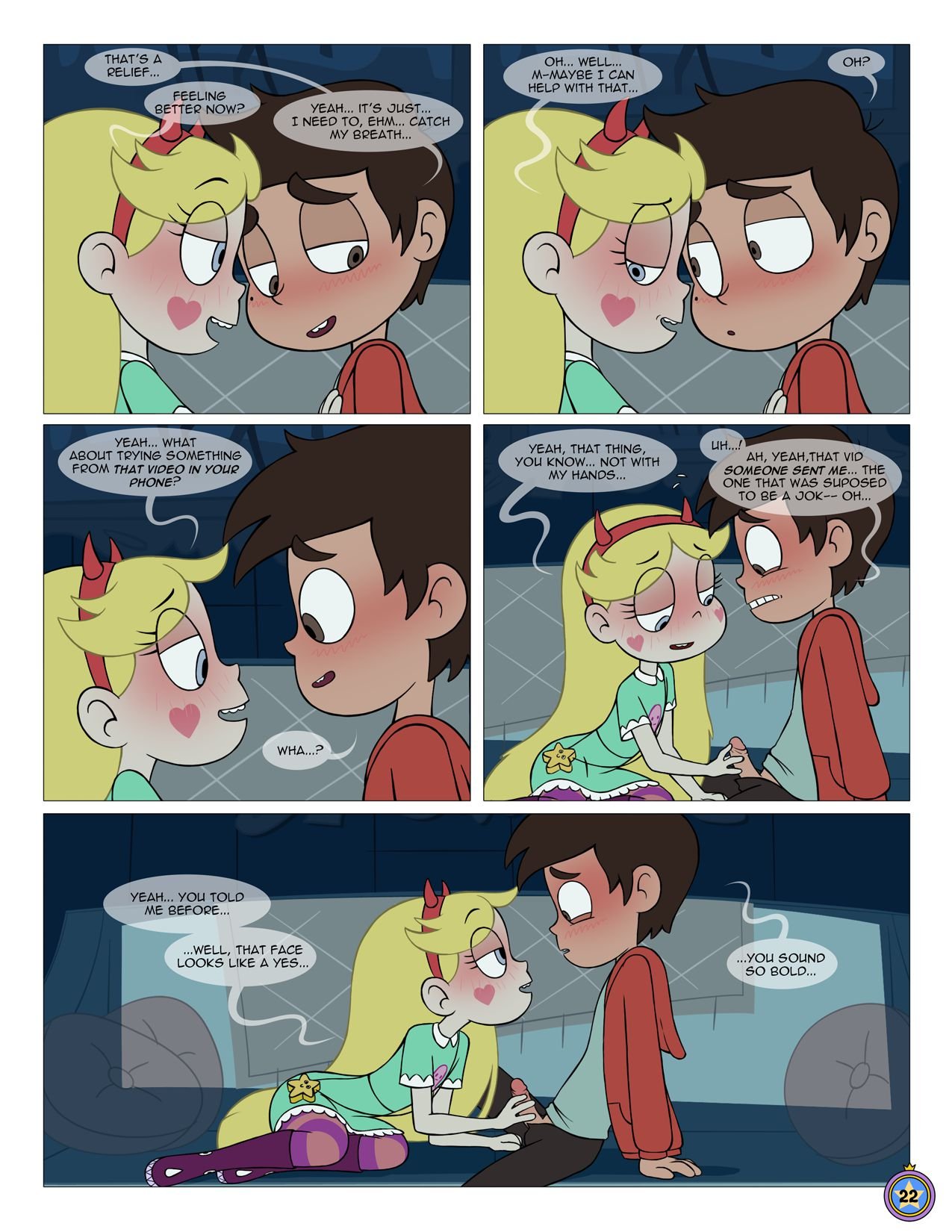Between Friends (Star VS. The Forces Of Evil) [Area] - Chapter 1 — Page 23