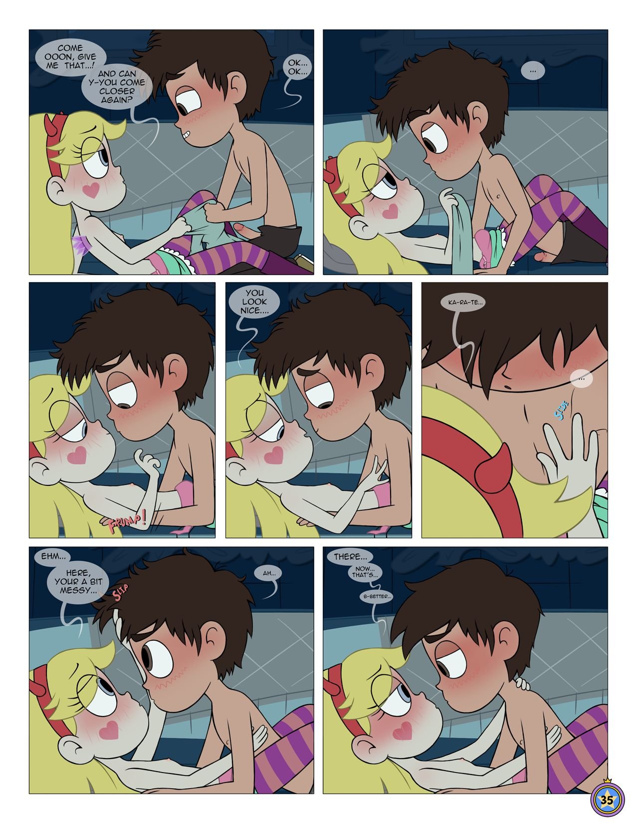 Between Friends (Star VS. The Forces Of Evil) [Area] - Chapter 1 — Page 36