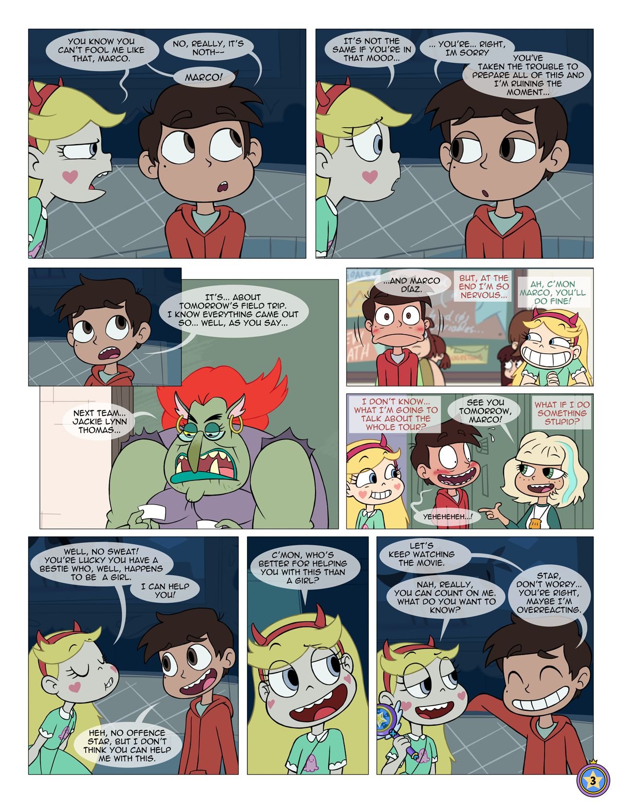 Between Friends (Star VS. The Forces Of Evil) [Area] - Chapter 1 — Page 4