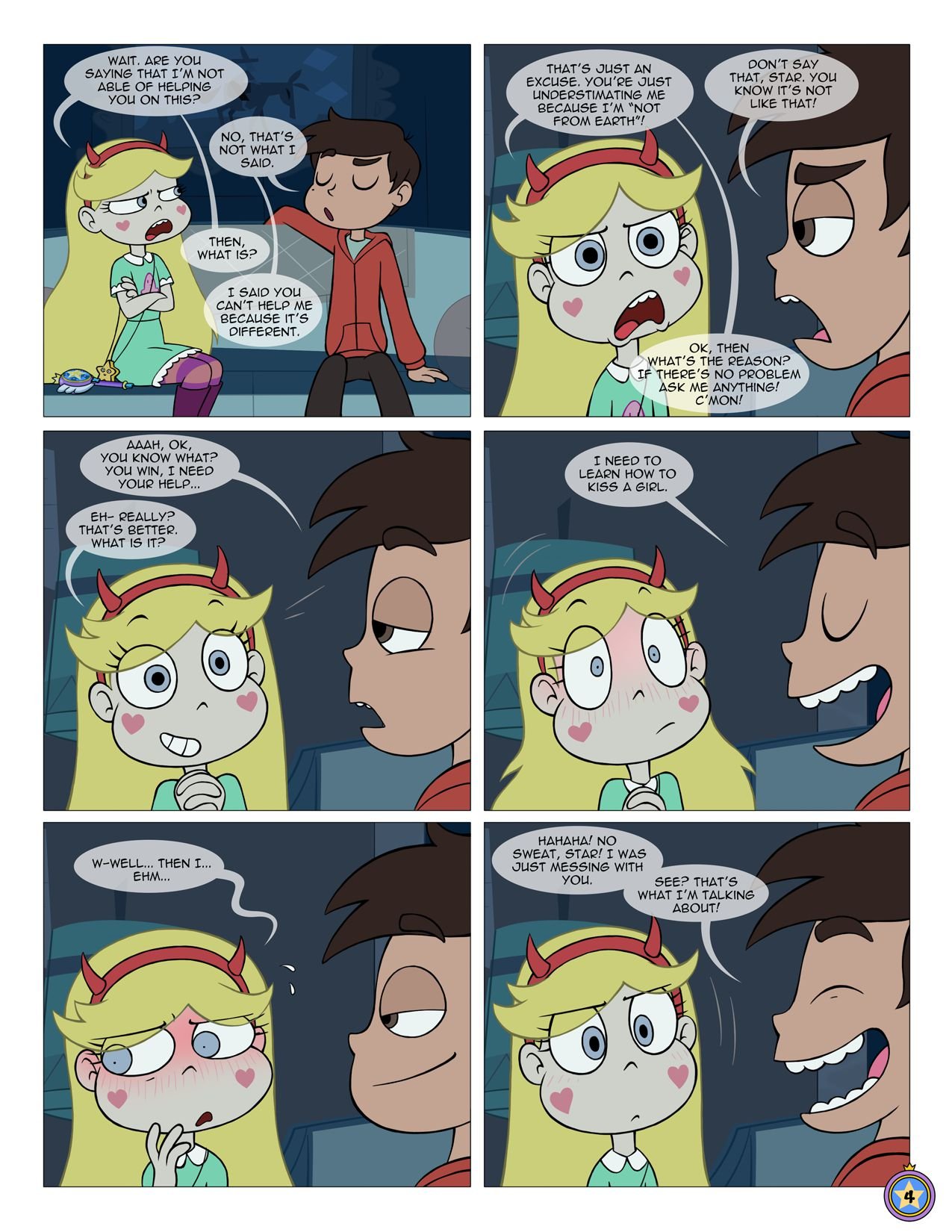 Between Friends (Star VS. The Forces Of Evil) [Area] - Chapter 1 — Page 5