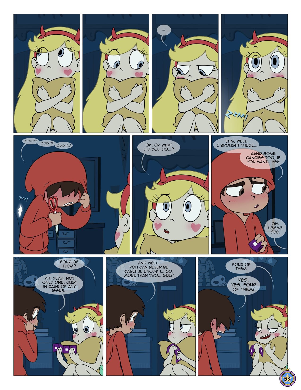 Between Friends (Star VS. The Forces Of Evil) [Area] - Chapter 1 — Page 55