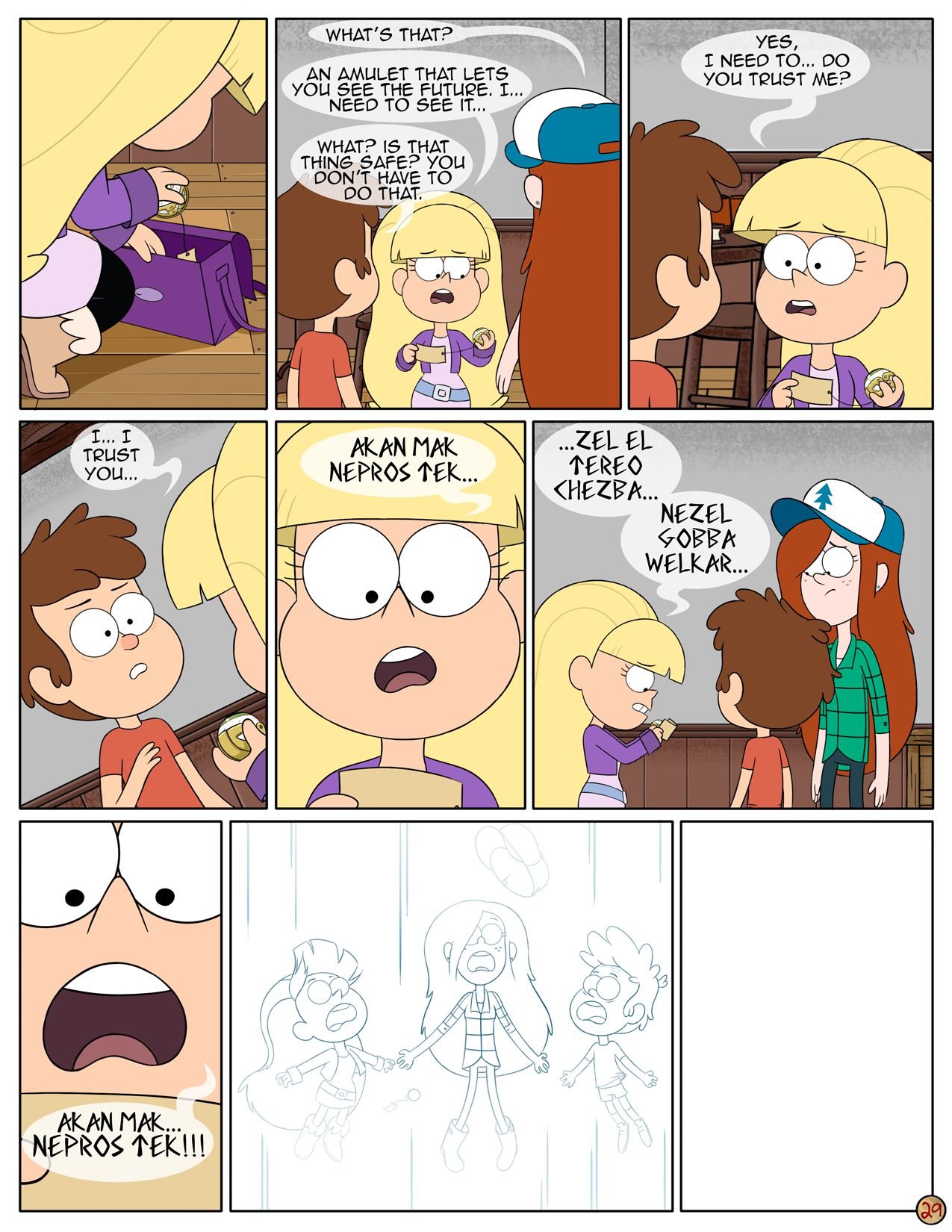 Next Summer (Gravity Falls) [Area] - Chapter 1 — Page 30