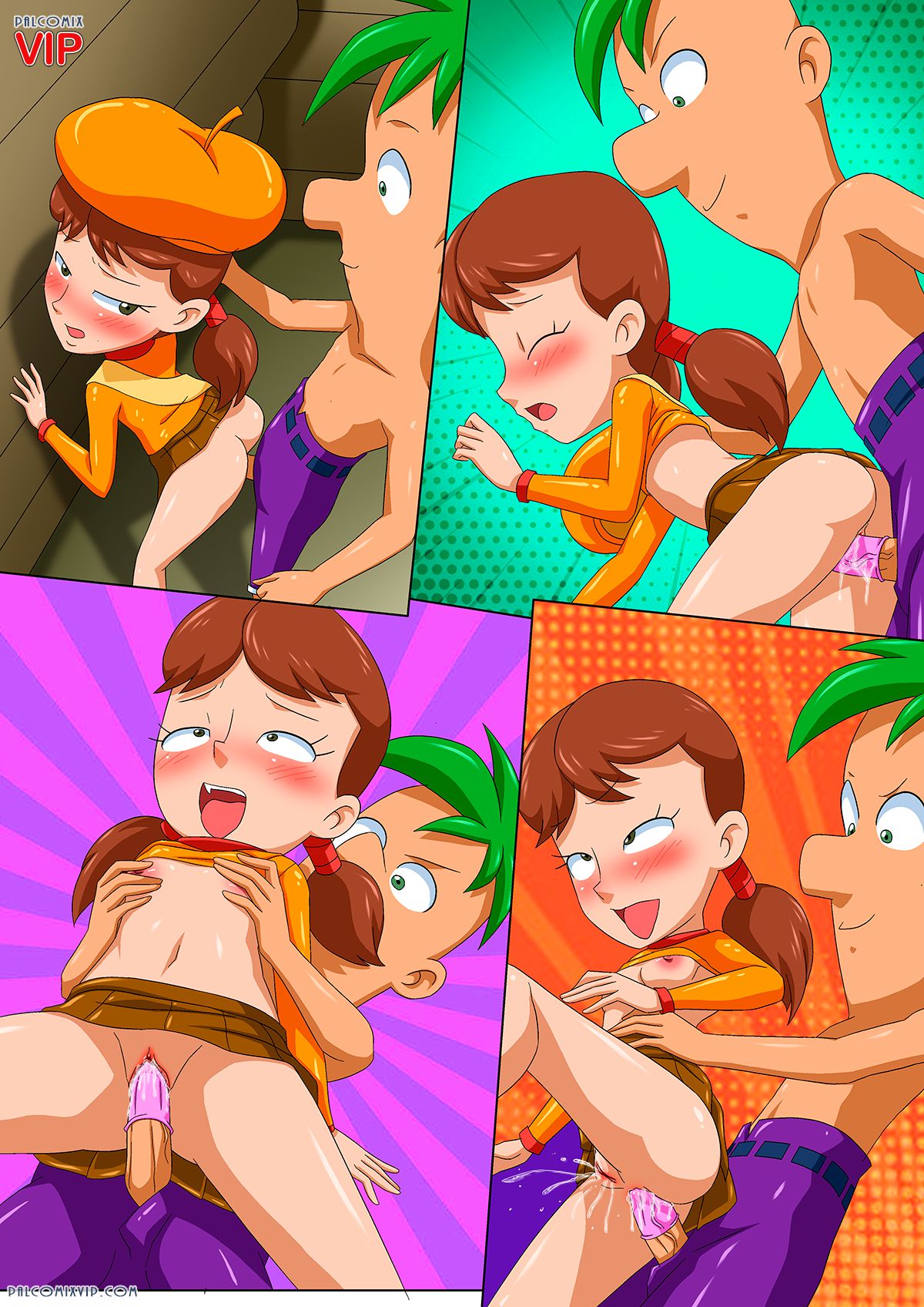 Fireside Colors (Phineas and Ferb) [PalComix] - Chapter 1 — Page 22