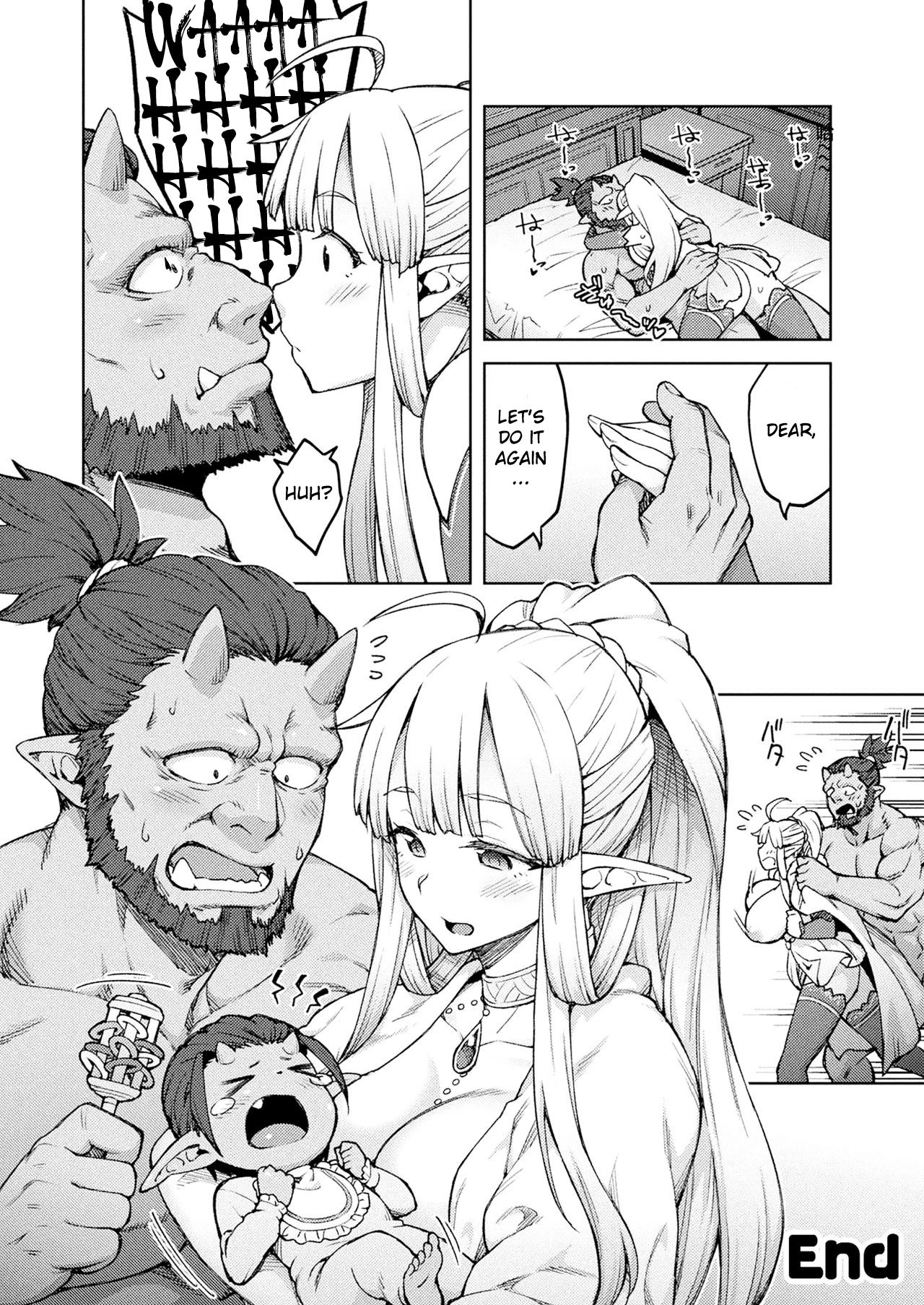 This Thicc Elf Is A Himono-Onna?! [Hiroya] - Chapter 1.5 — Page 12