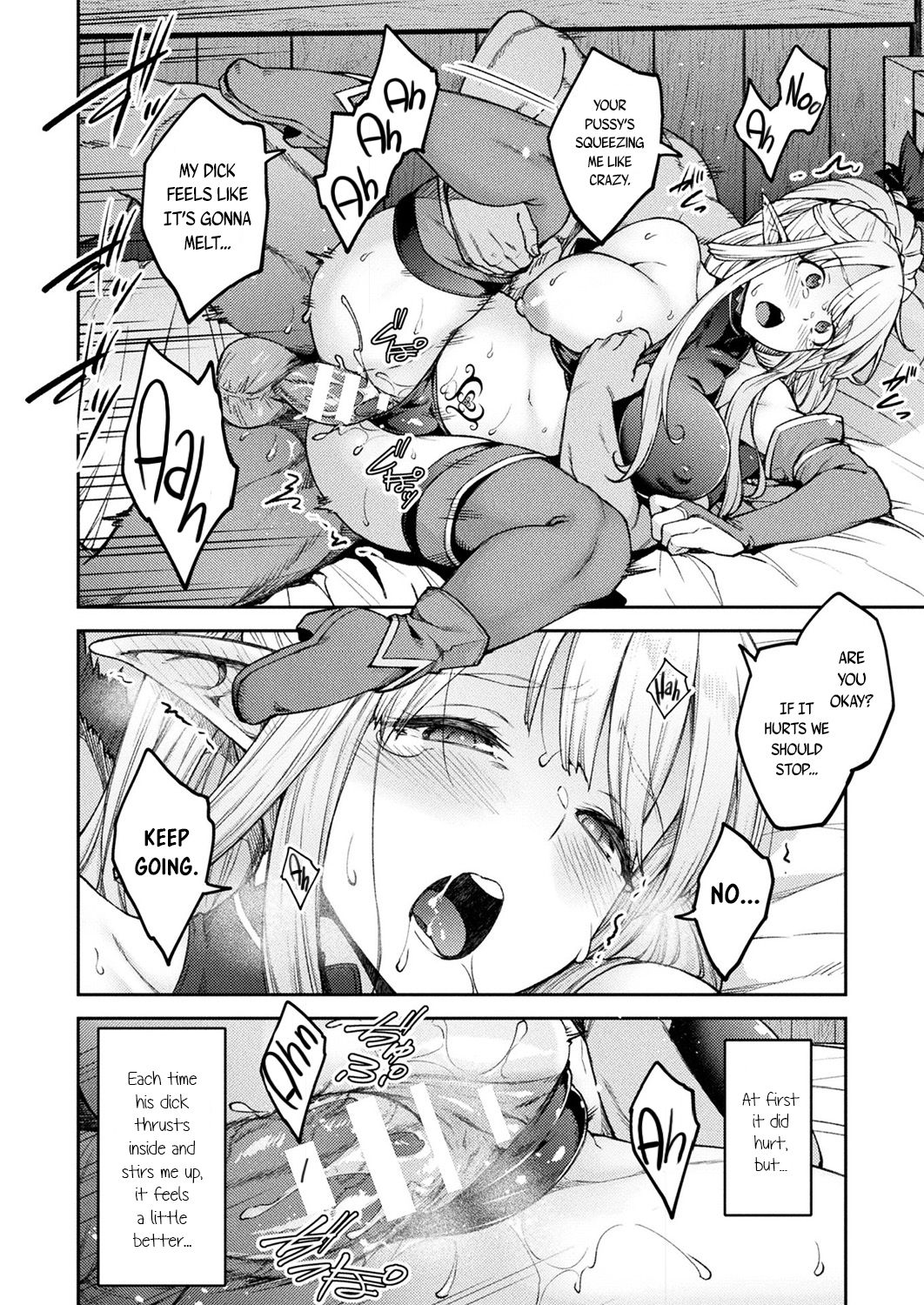 This Thicc Elf Is A Himono-Onna?! [Hiroya] - Chapter 1 — Page 12