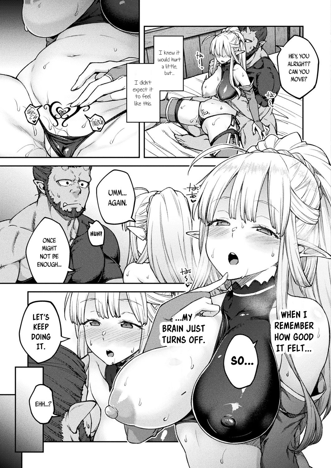 This Thicc Elf Is A Himono-Onna?! [Hiroya] - Chapter 1 — Page 15