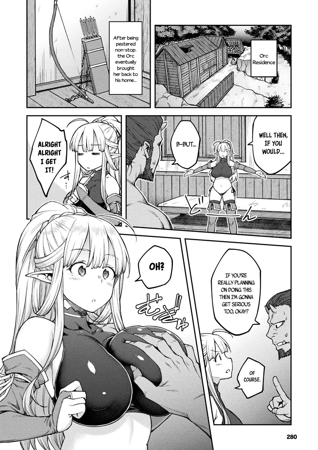 This Thicc Elf Is A Himono-Onna?! [Hiroya] - Chapter 1 — Page 6