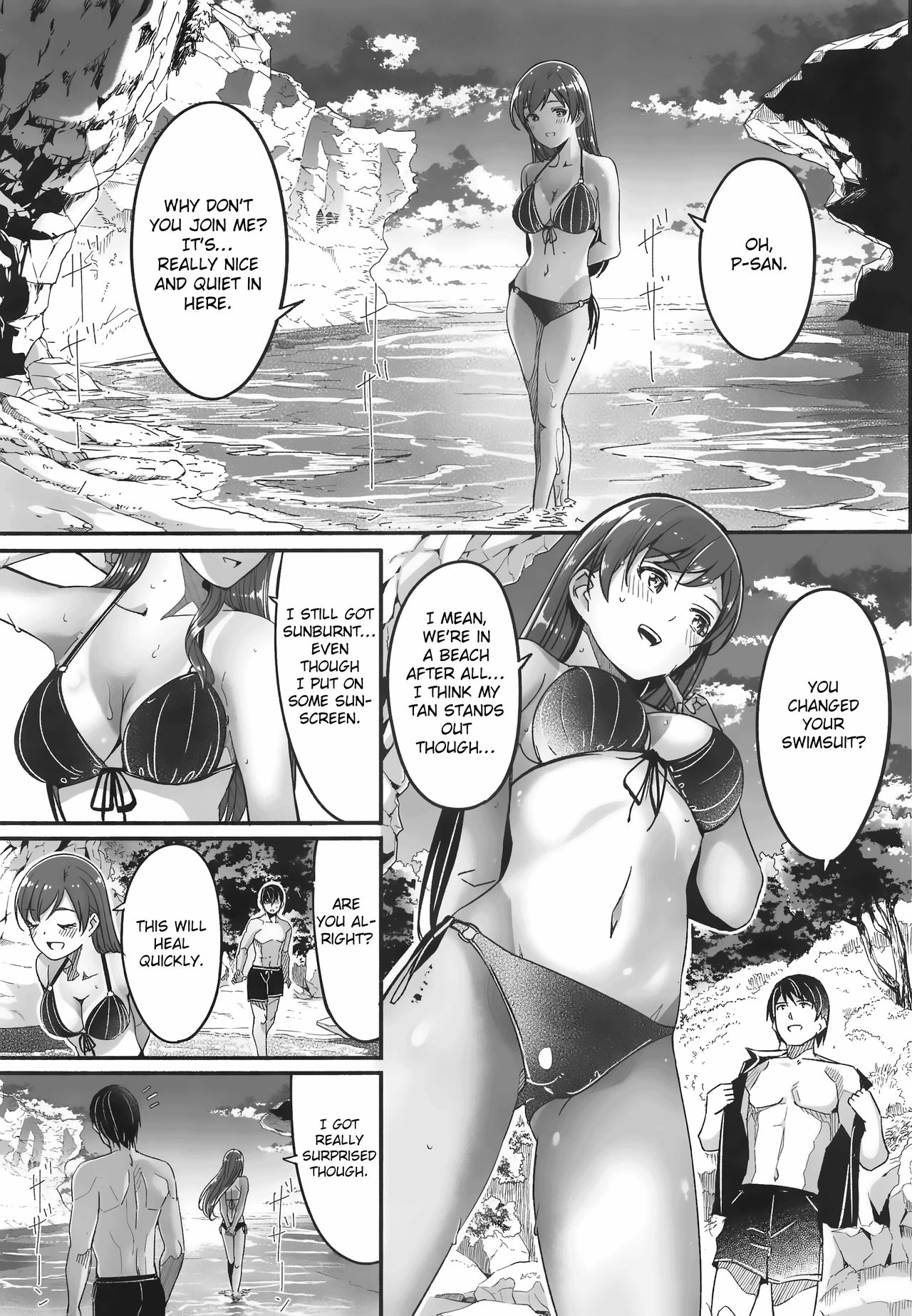 Temptation Beneath The Swimsuit (The Idolmaster) [Gustav] - Chapter 1 — Page 26