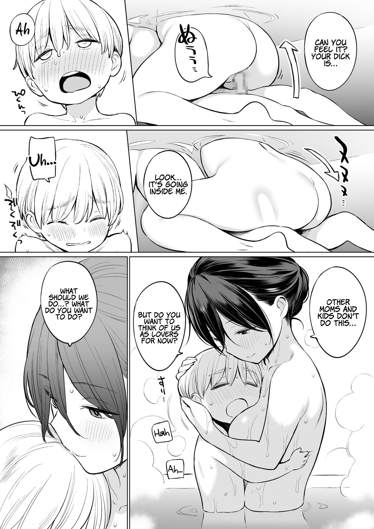 Ryouta-kun Ejaculated For The First Time Using His Stepmom [Nora Higuma] - Chapter 1 — Page 28