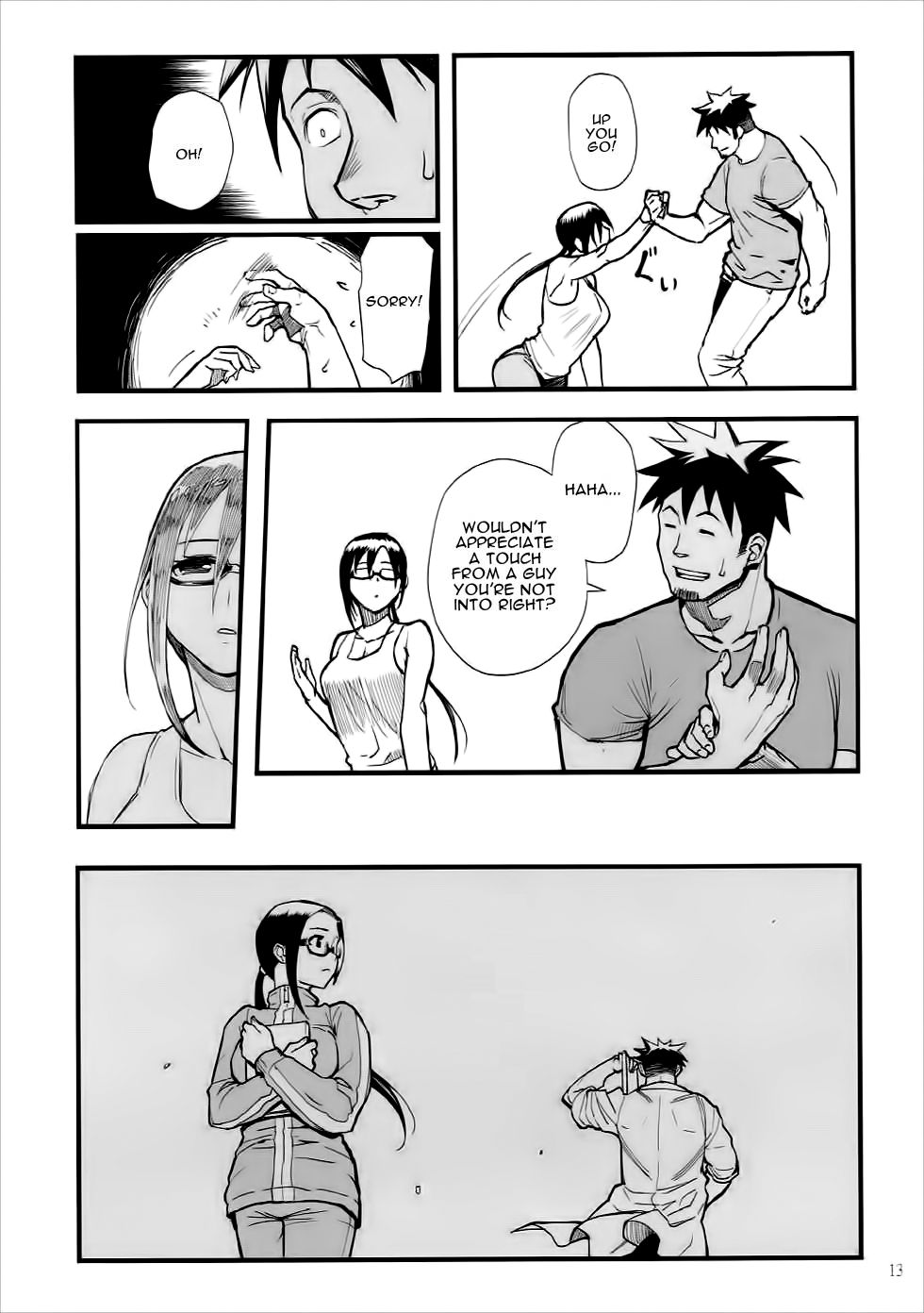 Satou-sensei wa Kataritai (Interviews with Monster Girls) [Matsuka] - Chapter 1 — Page 12