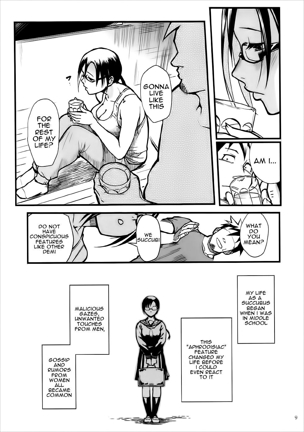 Satou-sensei wa Kataritai (Interviews with Monster Girls) [Matsuka] - Chapter 1 — Page 8