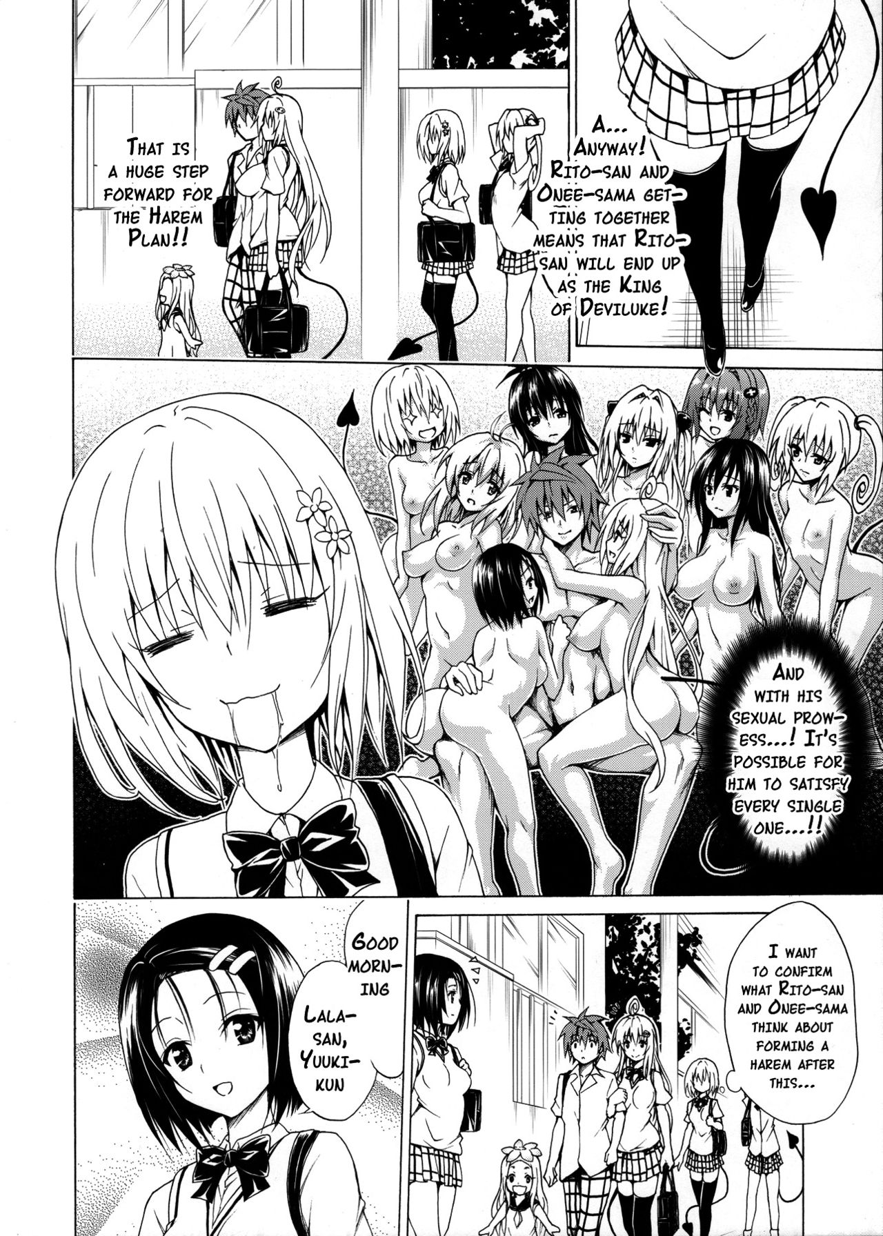 Mezase! Rakuen Keikaku (To Love-Ru) [Kasukabe Taro] - Chapter 1 — Page 19