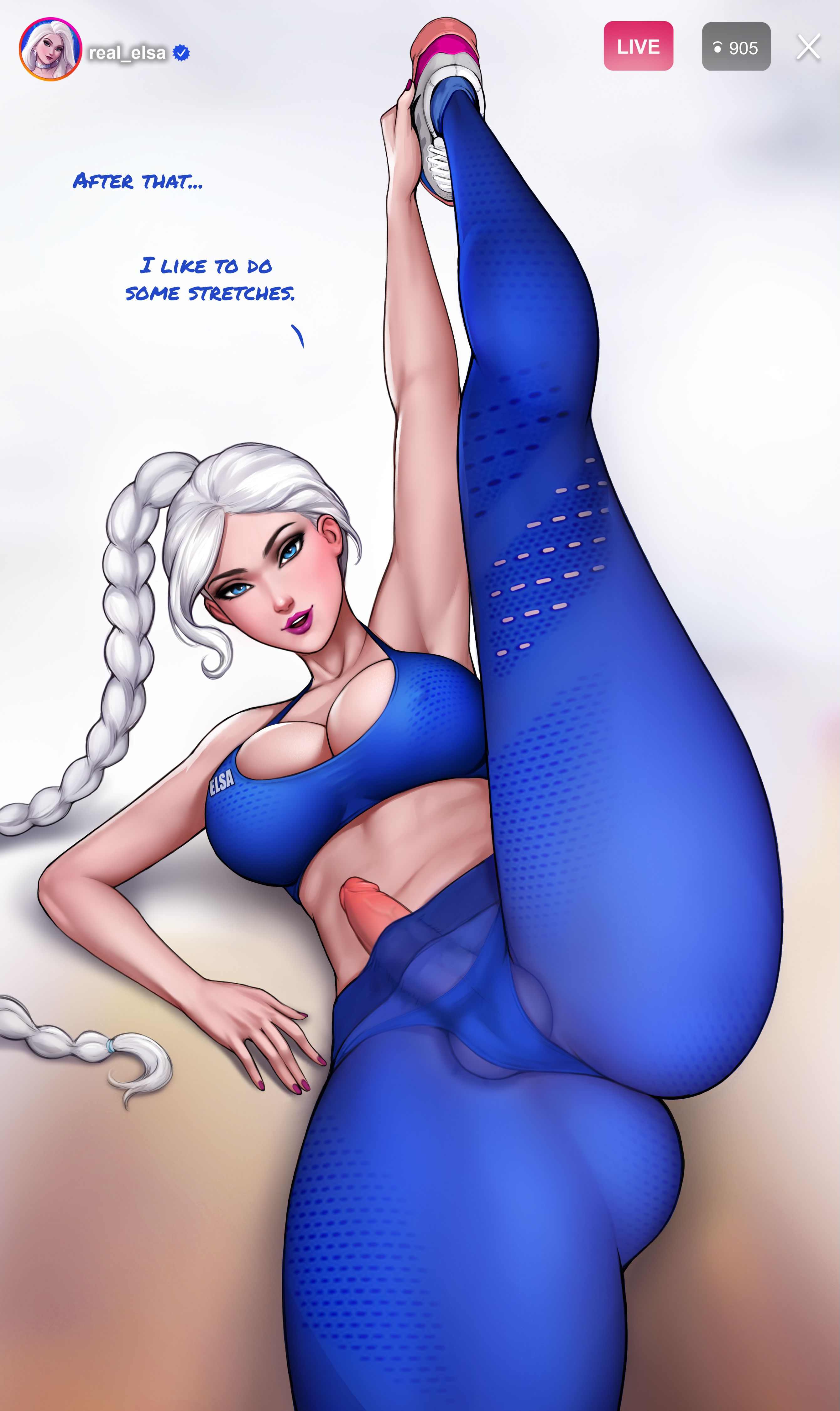 How To Train Your Ass With Elsa (Frozen) [Aroma Sensei] - Chapter 1.2 — Page 8