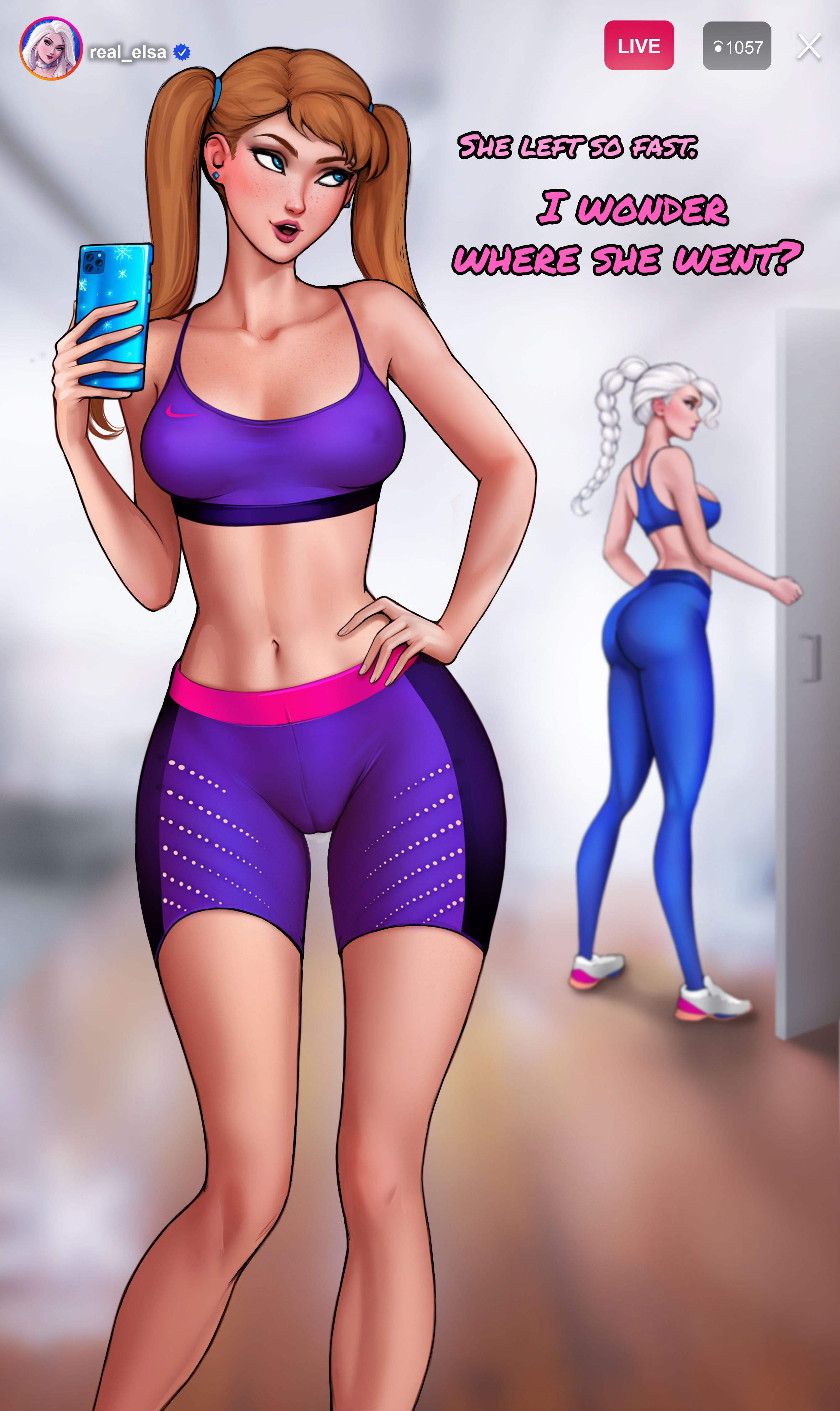 How To Train Your Ass With Elsa (Frozen) [Aroma Sensei] - Chapter 1.4 — Page 15