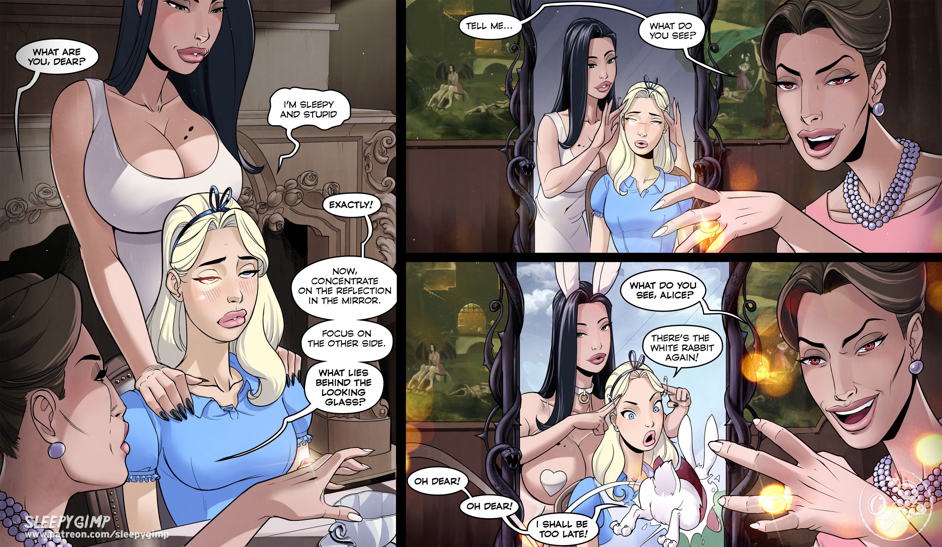 Through The Looking Glass [Sleepy Gimp] - Chapter 1 — Page 11