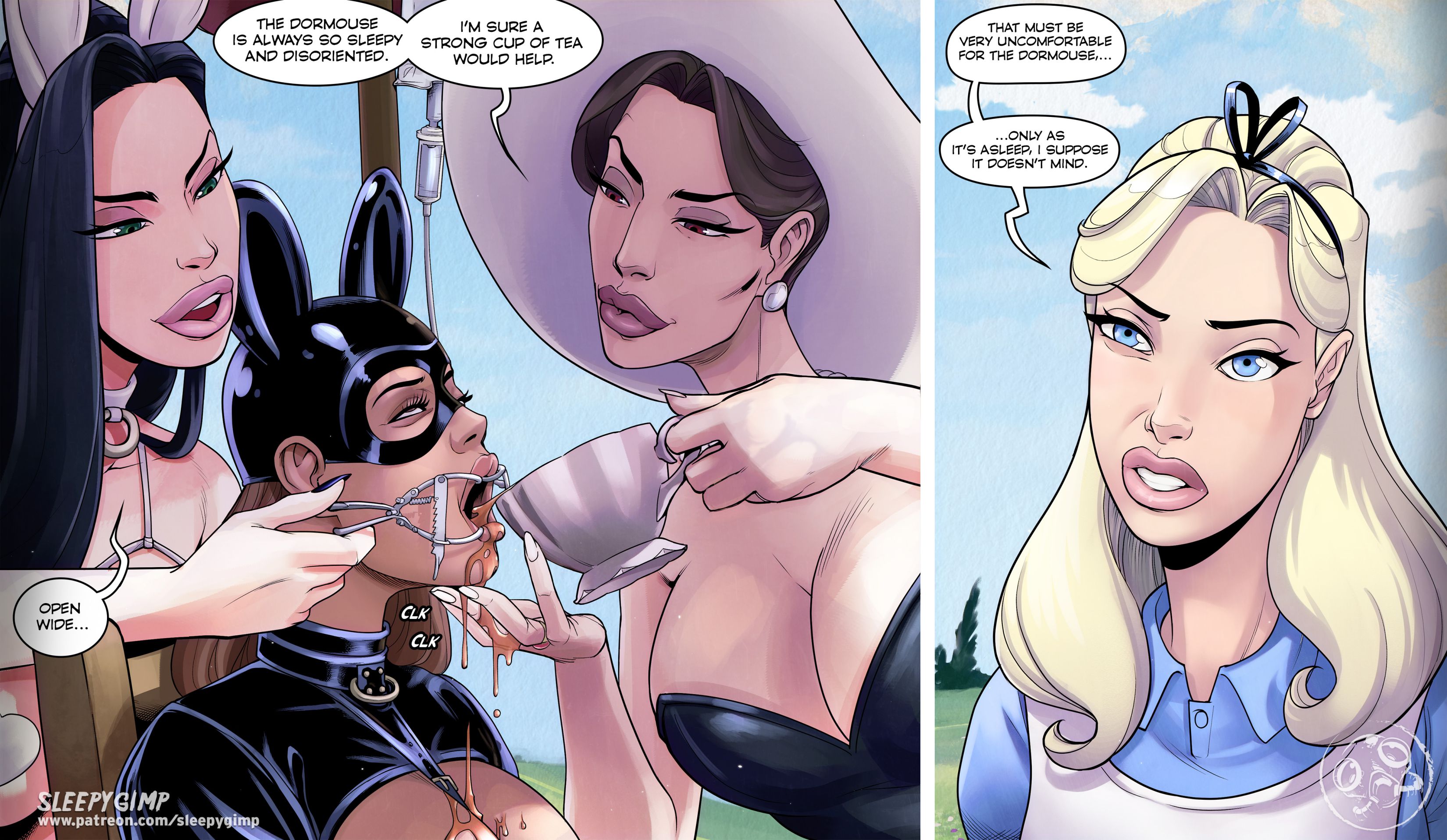 Through The Looking Glass [Sleepy Gimp] - Chapter 1 — Page 14