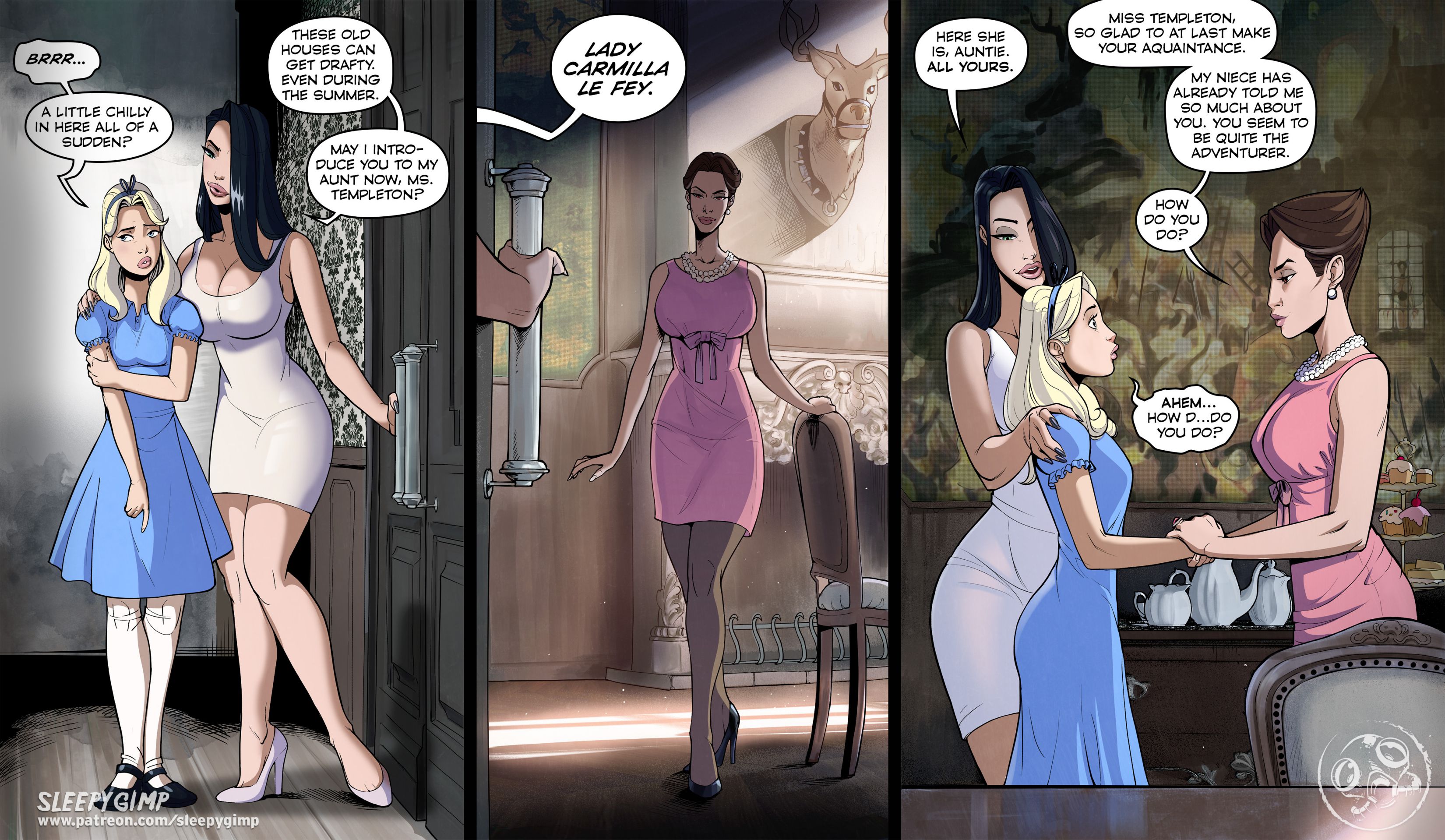 Through The Looking Glass [Sleepy Gimp] - Chapter 1 — Page 5