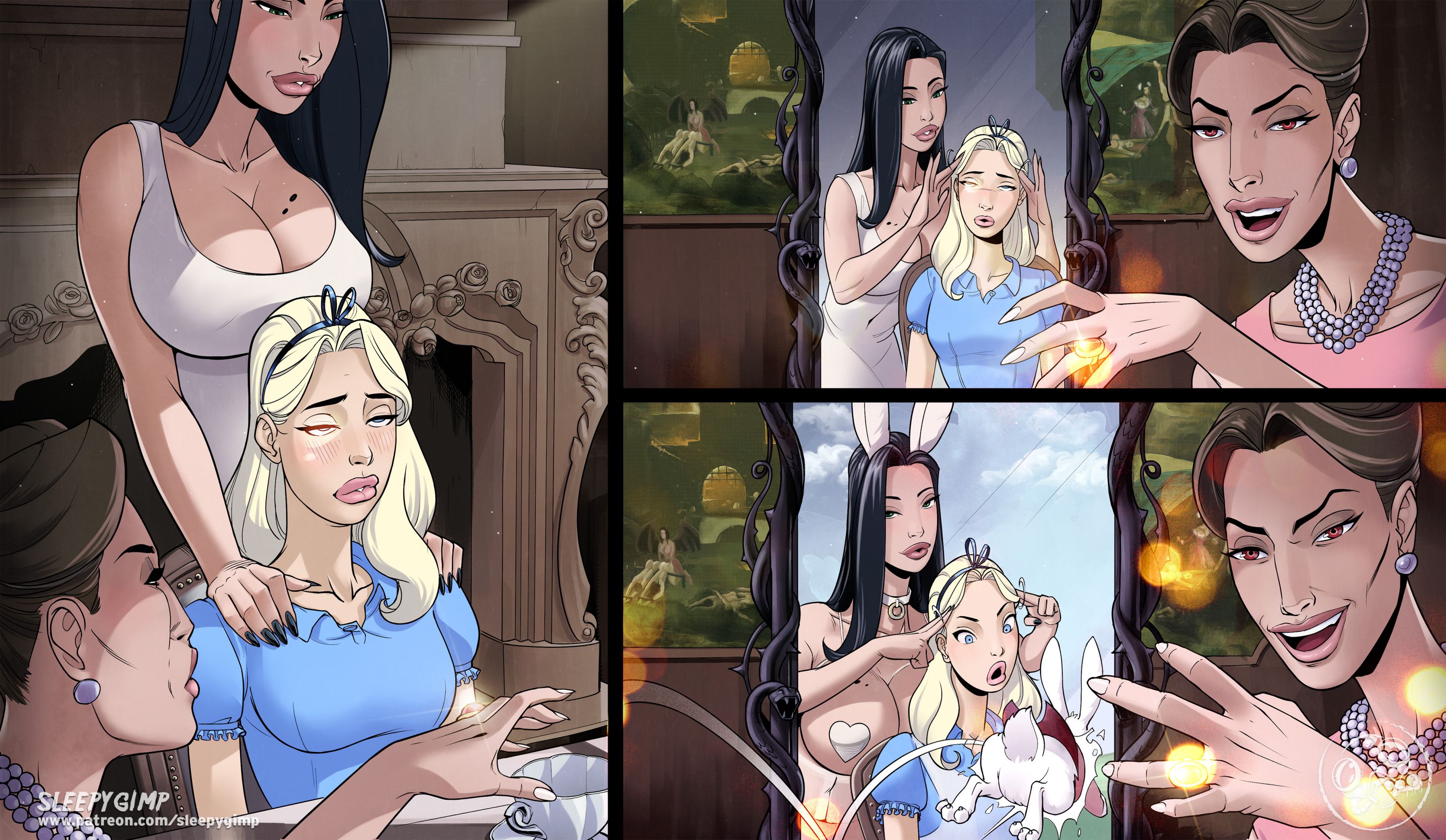 Through The Looking Glass [Sleepy Gimp] - Chapter 1.5 — Page 11