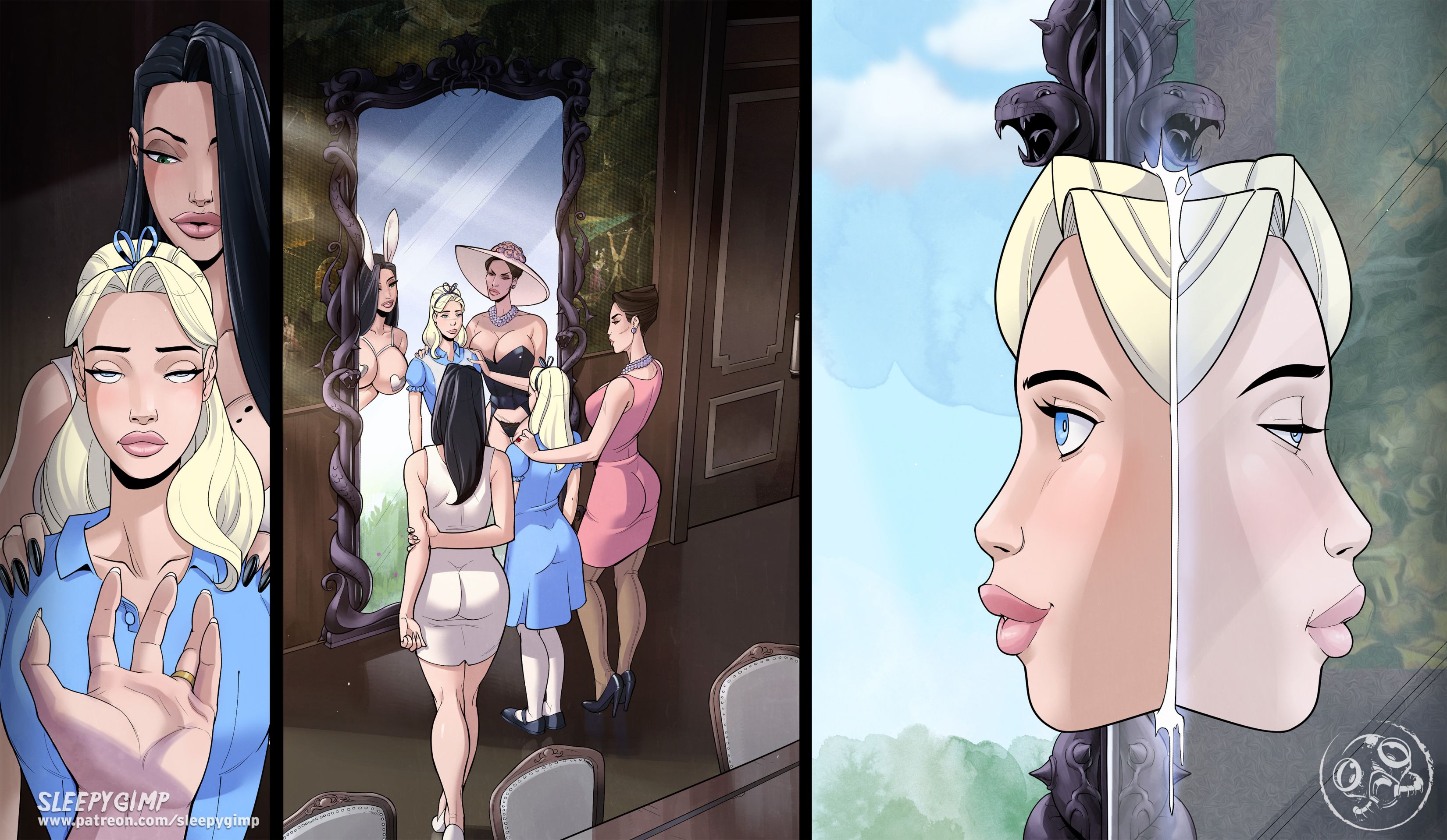 Through The Looking Glass [Sleepy Gimp] - Chapter 1.5 — Page 12