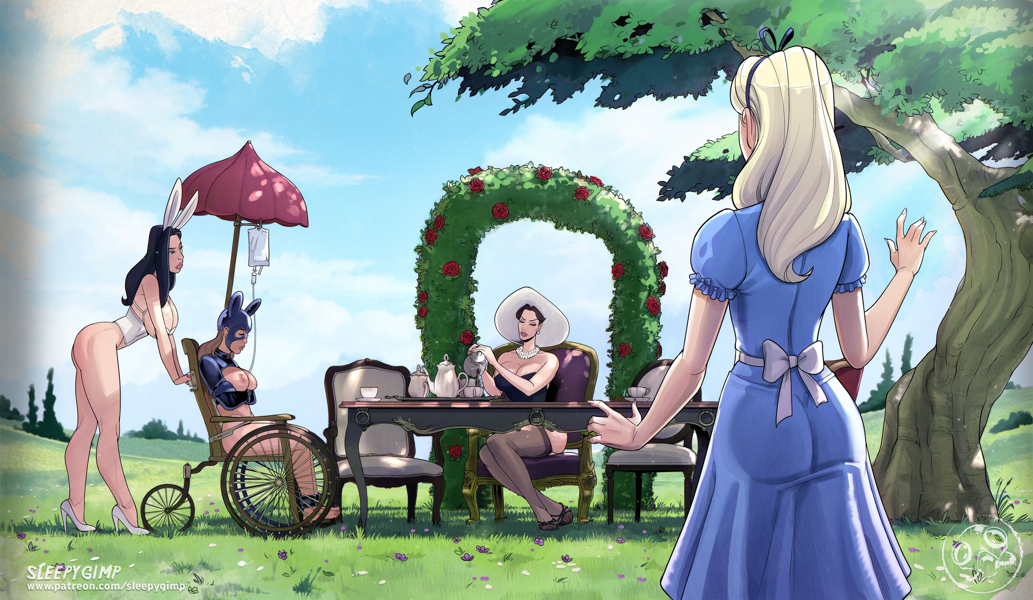 Through The Looking Glass [Sleepy Gimp] - Chapter 1.5 — Page 13