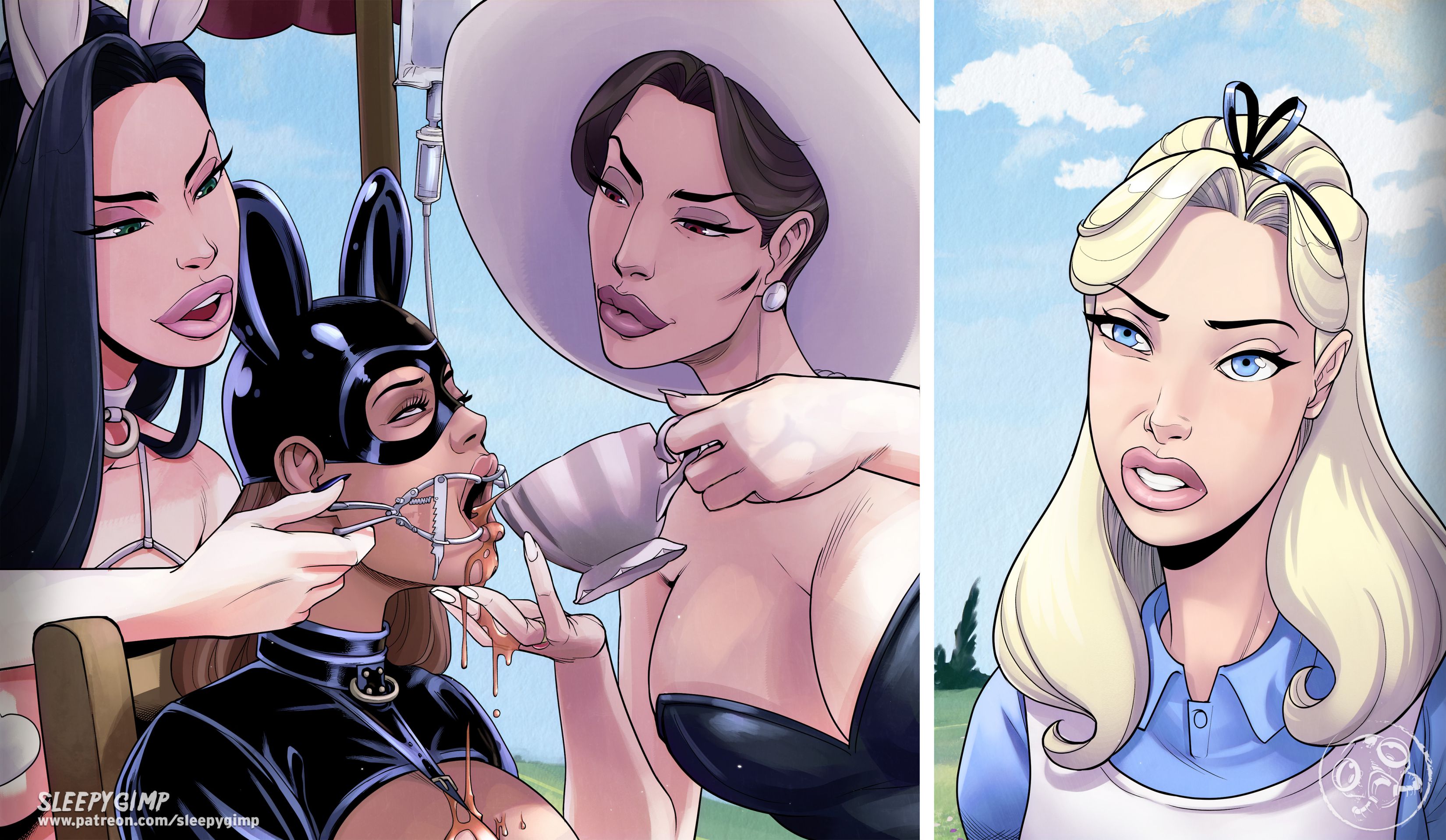 Through The Looking Glass [Sleepy Gimp] - Chapter 1.5 — Page 14