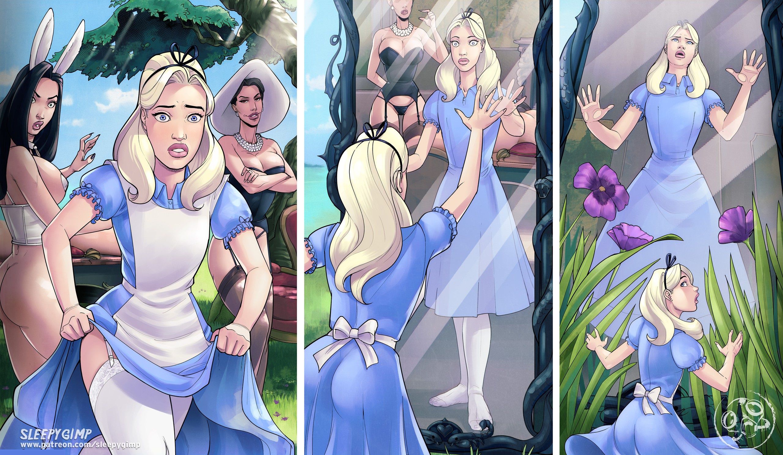 Through The Looking Glass [Sleepy Gimp] - Chapter 1.5 — Page 29