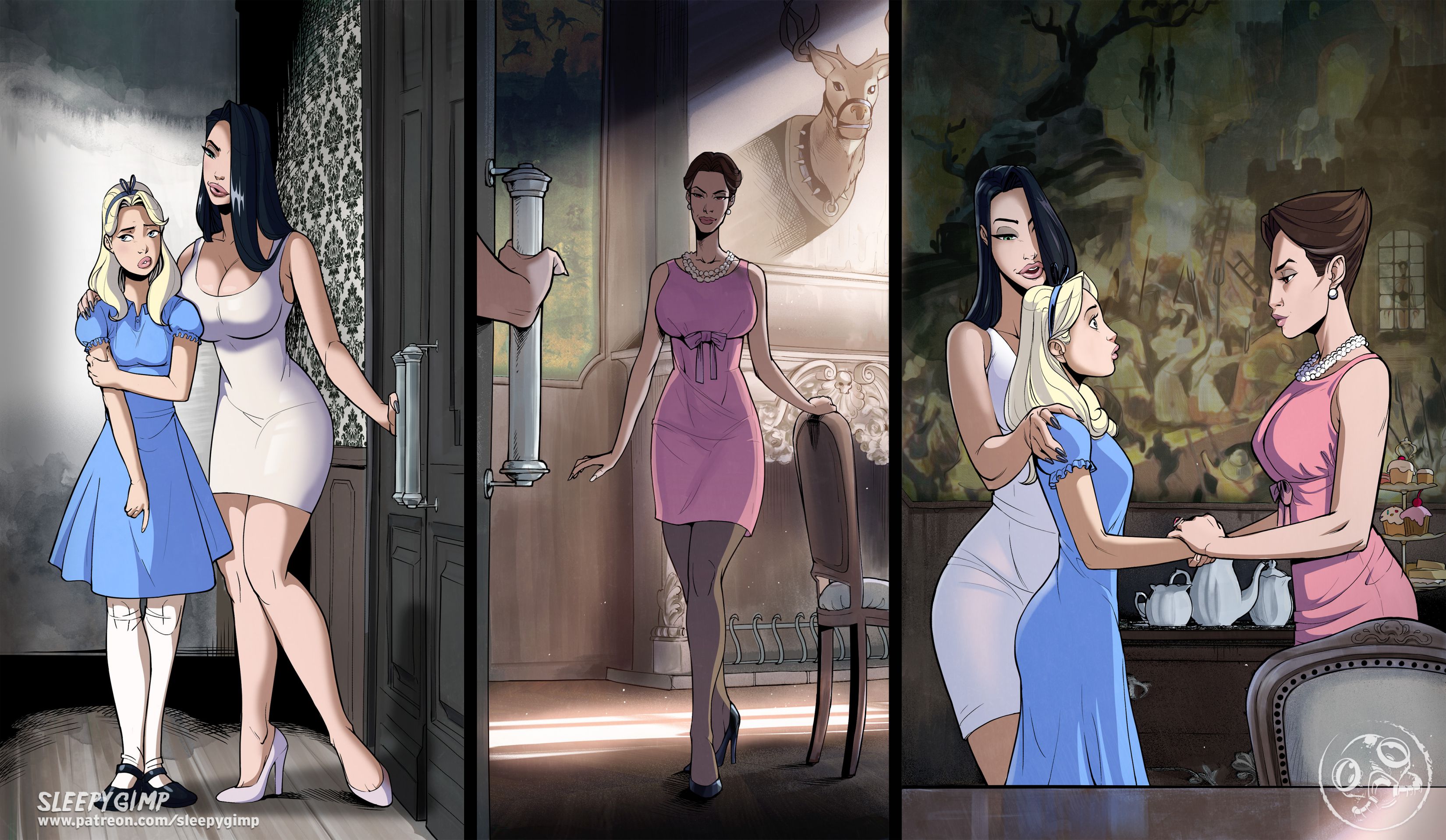 Through The Looking Glass [Sleepy Gimp] - Chapter 1.5 — Page 5