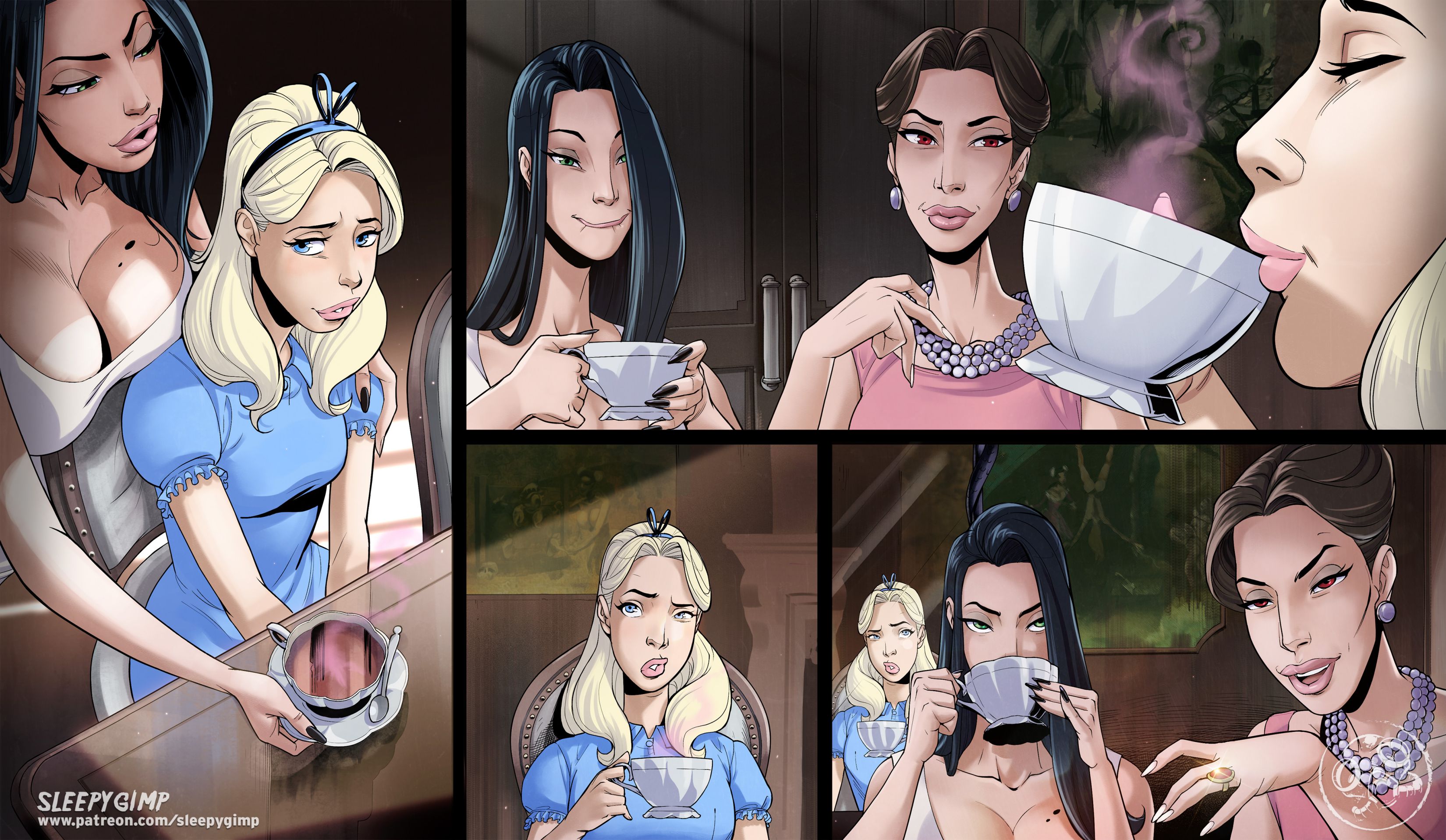 Through The Looking Glass [Sleepy Gimp] - Chapter 1.5 — Page 7