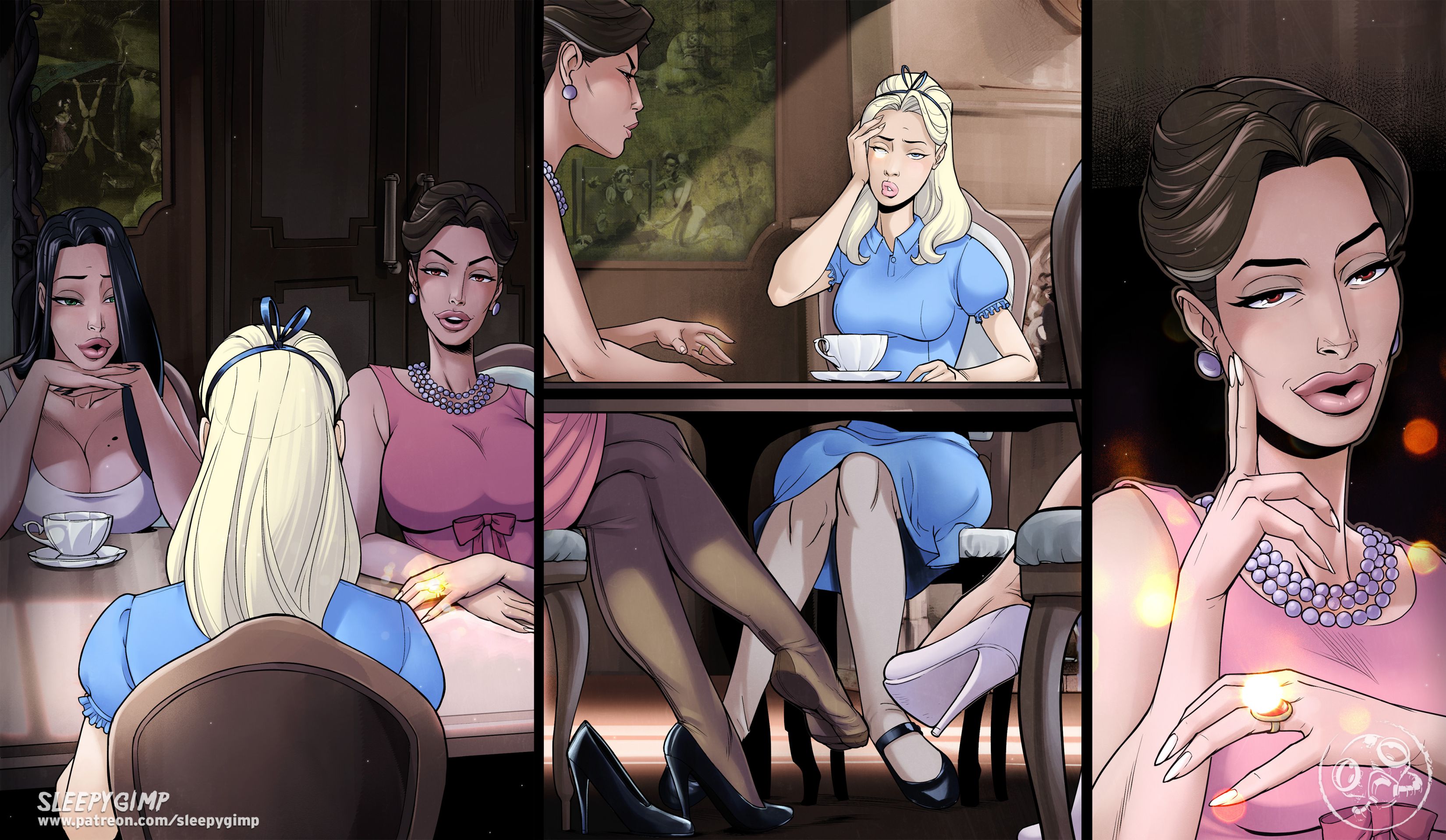 Through The Looking Glass [Sleepy Gimp] - Chapter 1.5 — Page 9