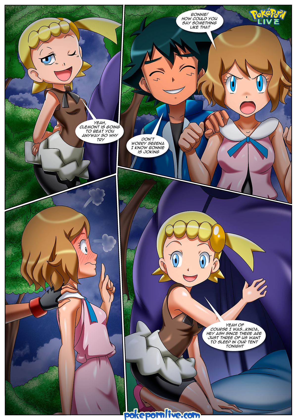 Kalos Threesome (Pokemon) [PalComix] - Chapter 1 — Page 4
