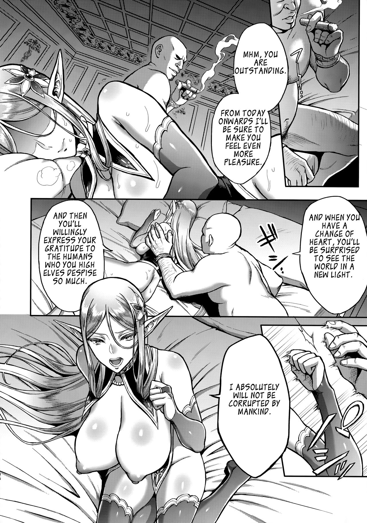 The Melancholic Elf Whore [Usagi Nagomu] - Chapter 1 — Page 35