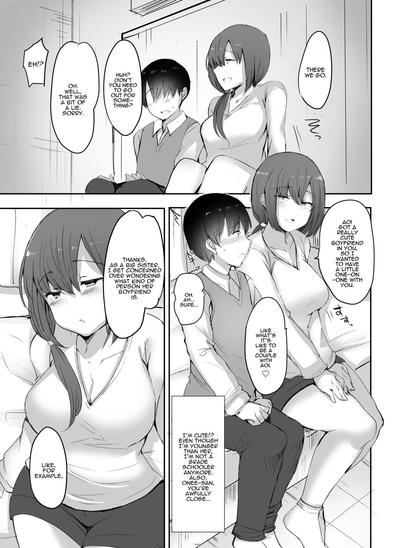 My First XXX Is Her Older Sister [Sabujiroko] - Chapter 1 — Page 4