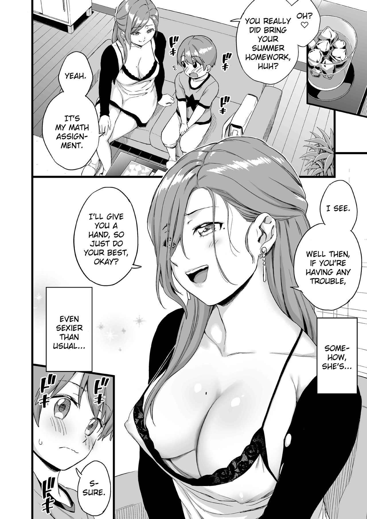 The Summer Break of Boobs [Higashino Mikan] - Chapter 3 — Page 9