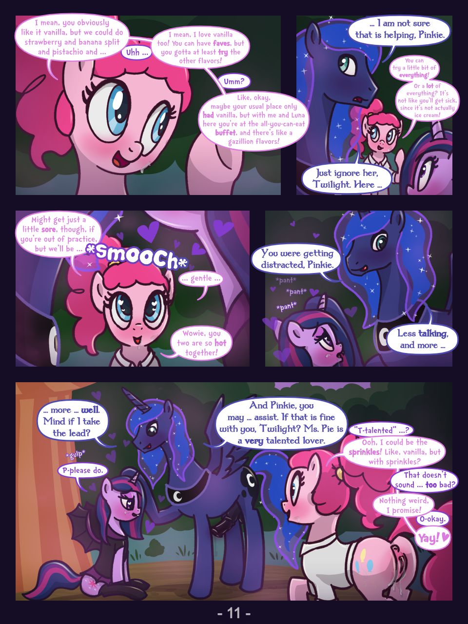A Happy Nightmare Night (My Little Pony – Friendship Is Magic) [Syoee_B] - Chapter 1 — Page 11