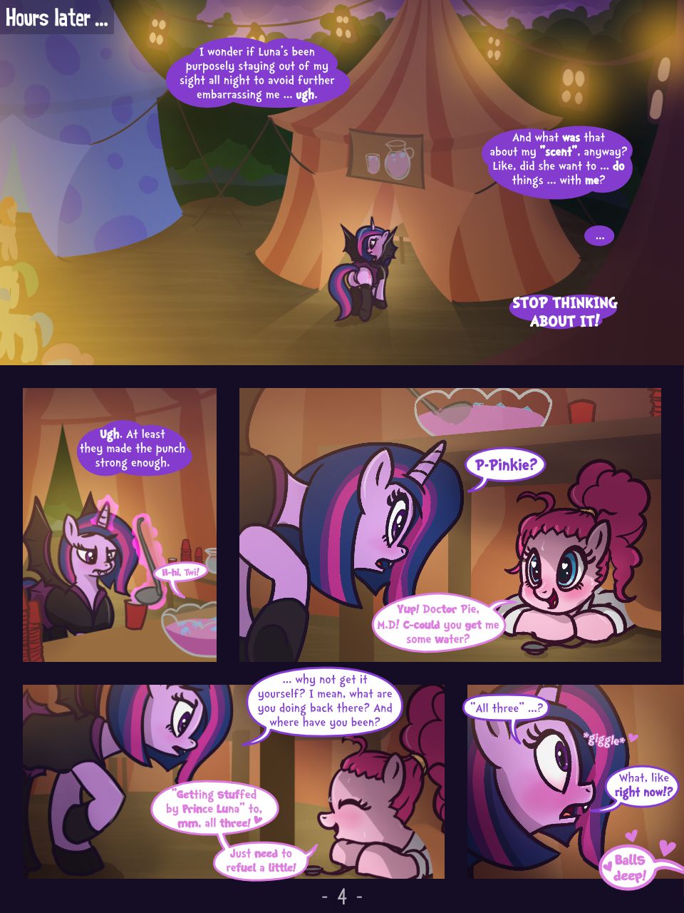 A Happy Nightmare Night (My Little Pony – Friendship Is Magic) [Syoee_B] - Chapter 1 — Page 4
