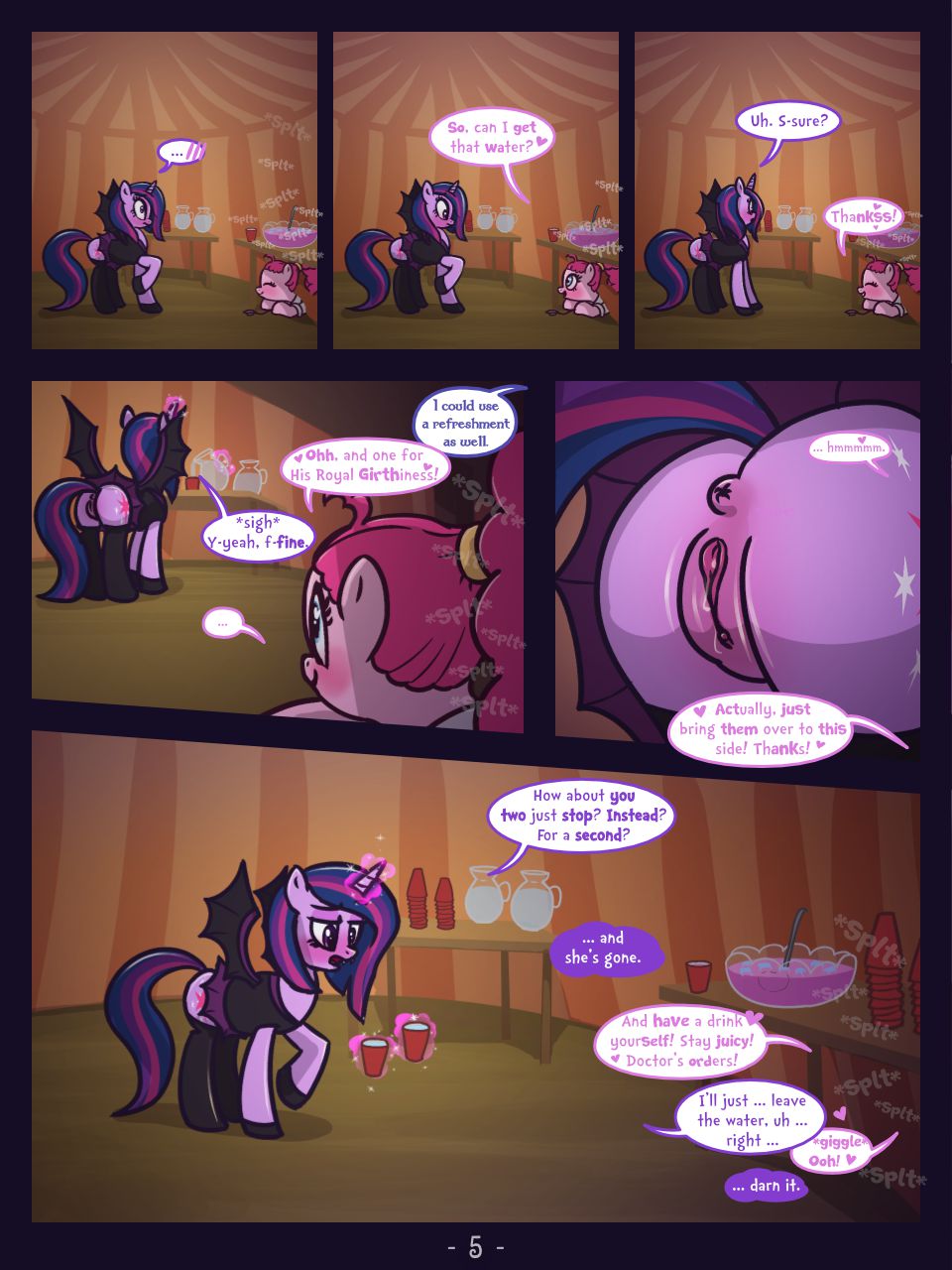 A Happy Nightmare Night (My Little Pony – Friendship Is Magic) [Syoee_B] - Chapter 1 — Page 5