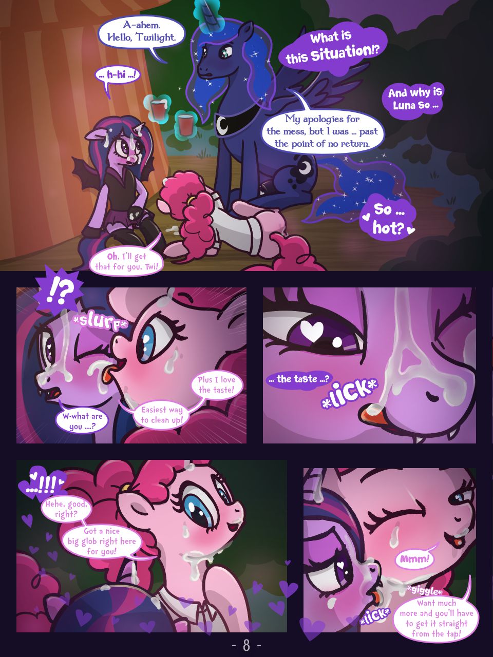 A Happy Nightmare Night (My Little Pony – Friendship Is Magic) [Syoee_B] - Chapter 1 — Page 8