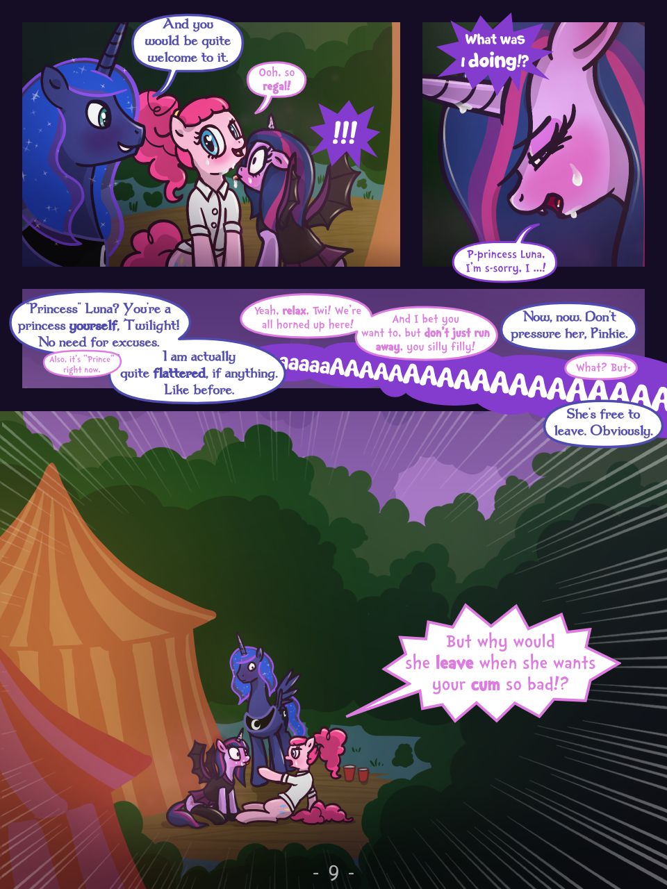 A Happy Nightmare Night (My Little Pony – Friendship Is Magic) [Syoee_B] - Chapter 1 — Page 9