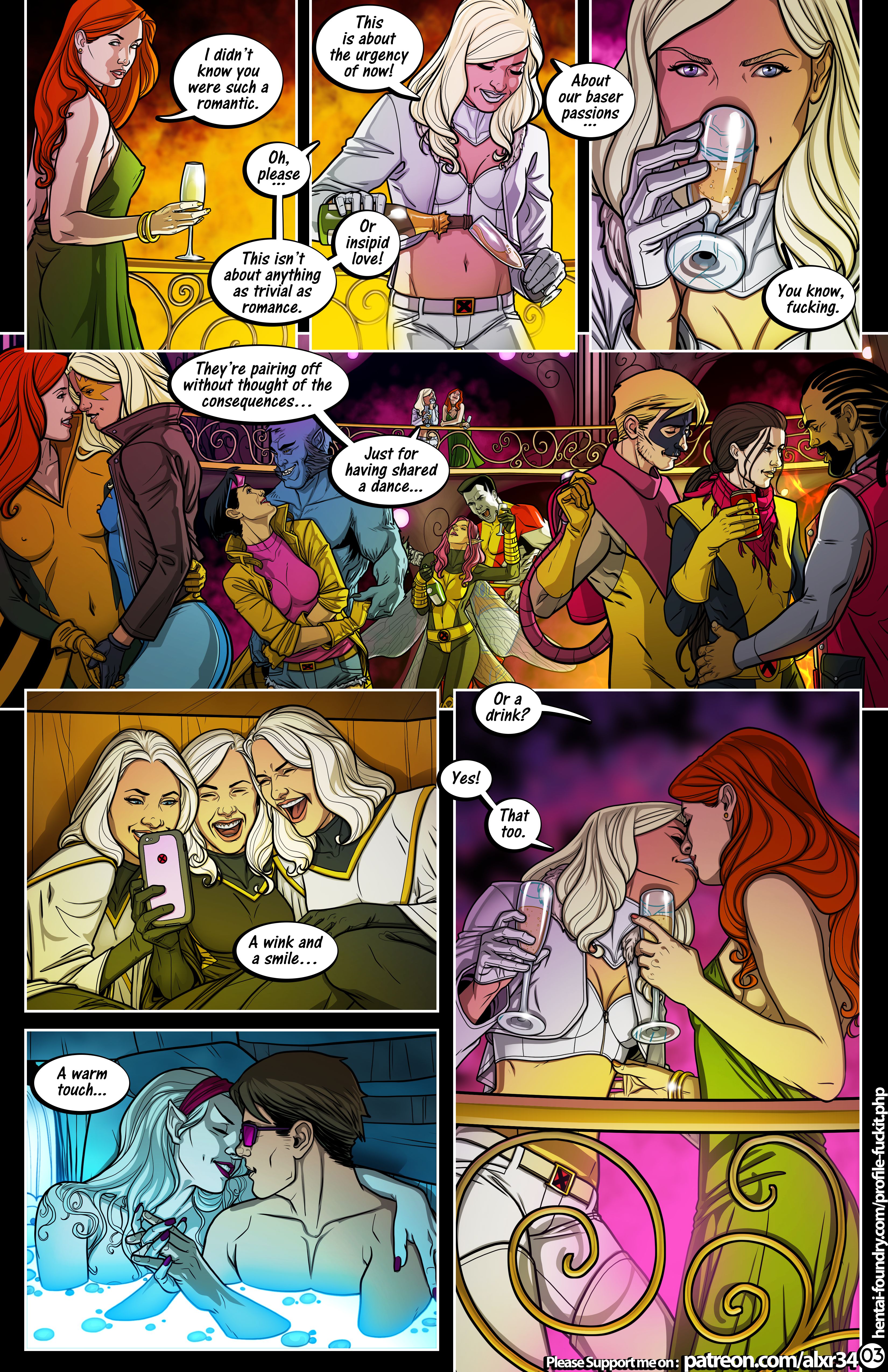 Bacchanalia (X-Men) [Alxr34] - Chapter 1 — Page 5