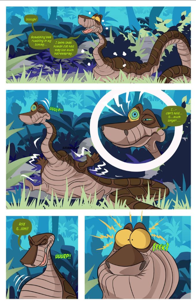 Kim Vs. Kaa (Kim Possible , The Jungle Book) [Tease Comix] - Chapter 2 — Page 9