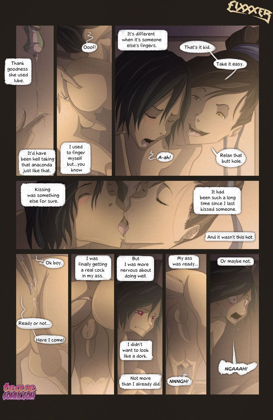 She Is Riley [Tease Comix] - Chapter 1 — Page 22